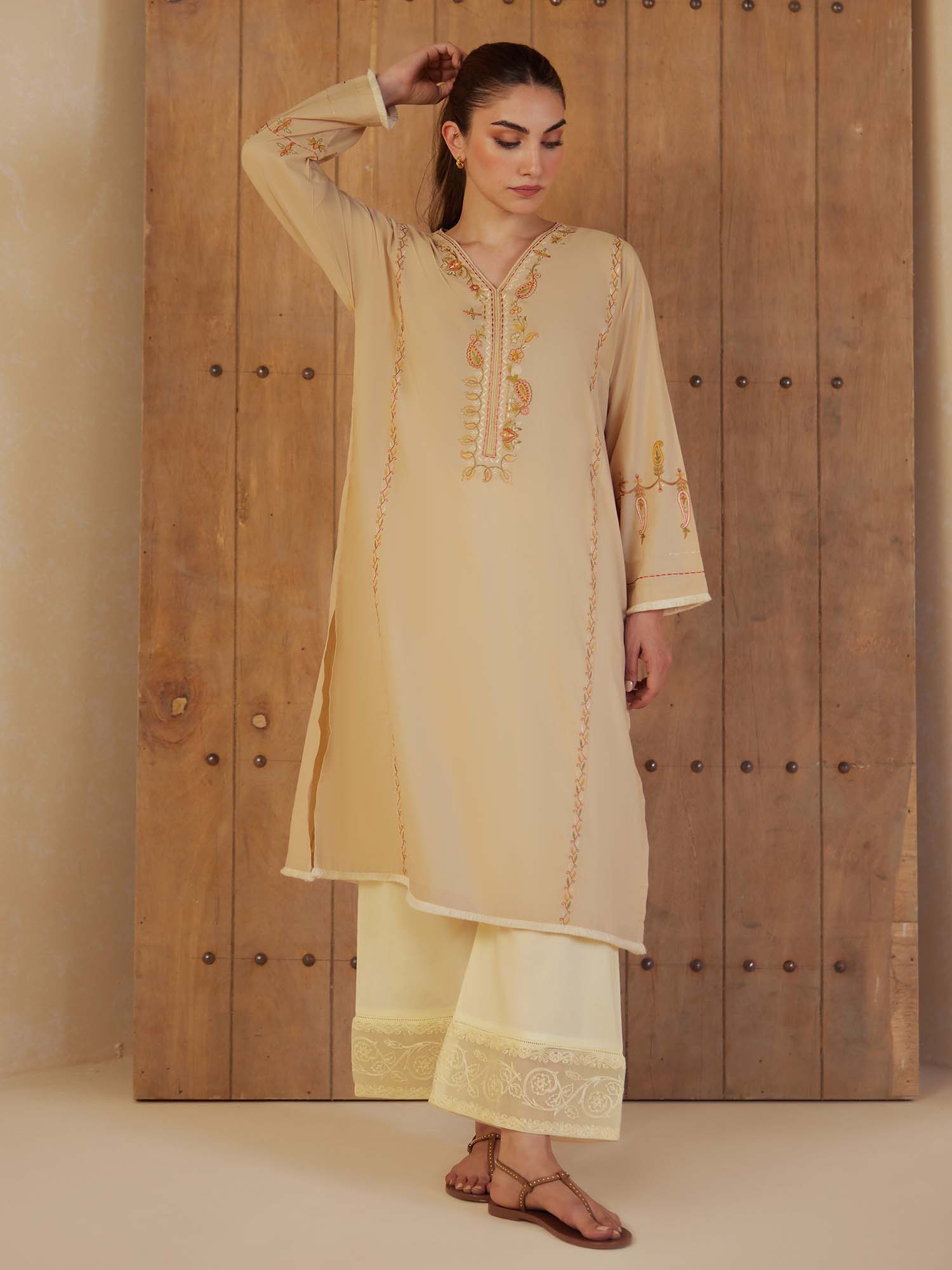 Embroidered Kurta