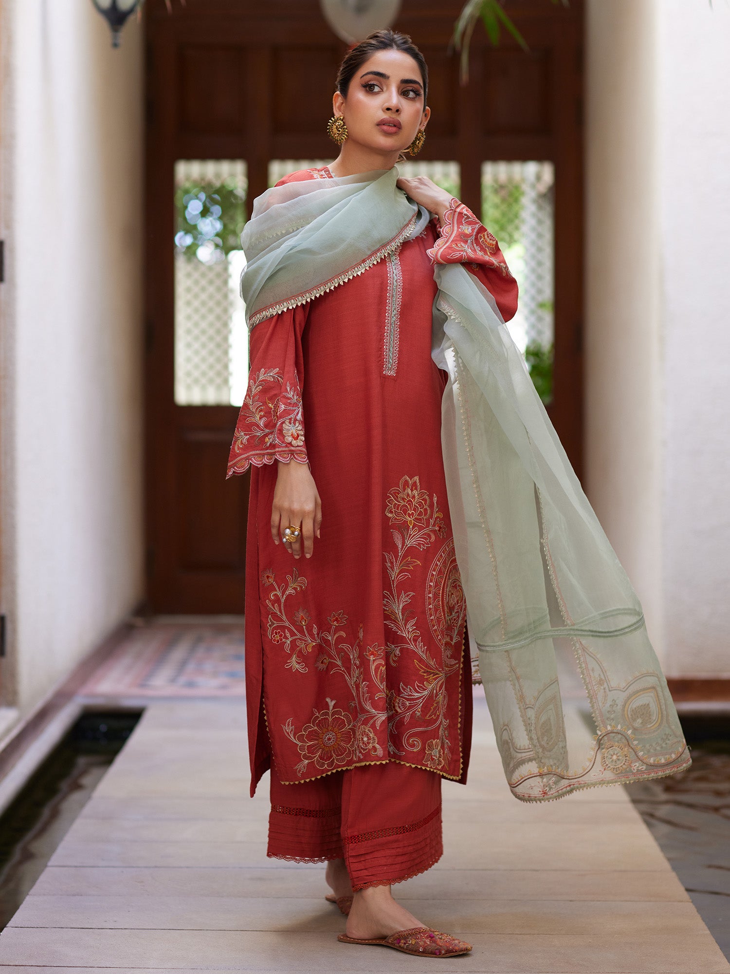 3-Piece Embroidered Set