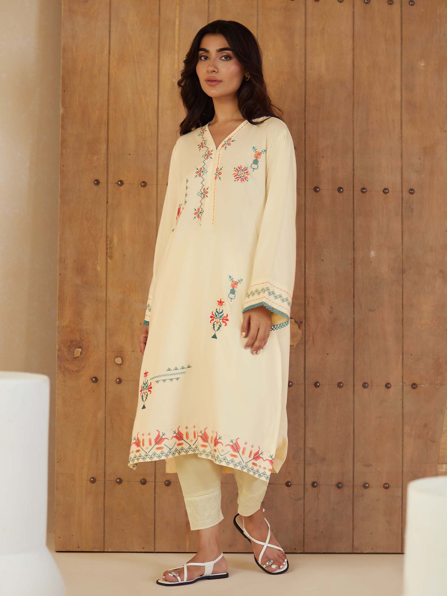 Embroidered Kurta