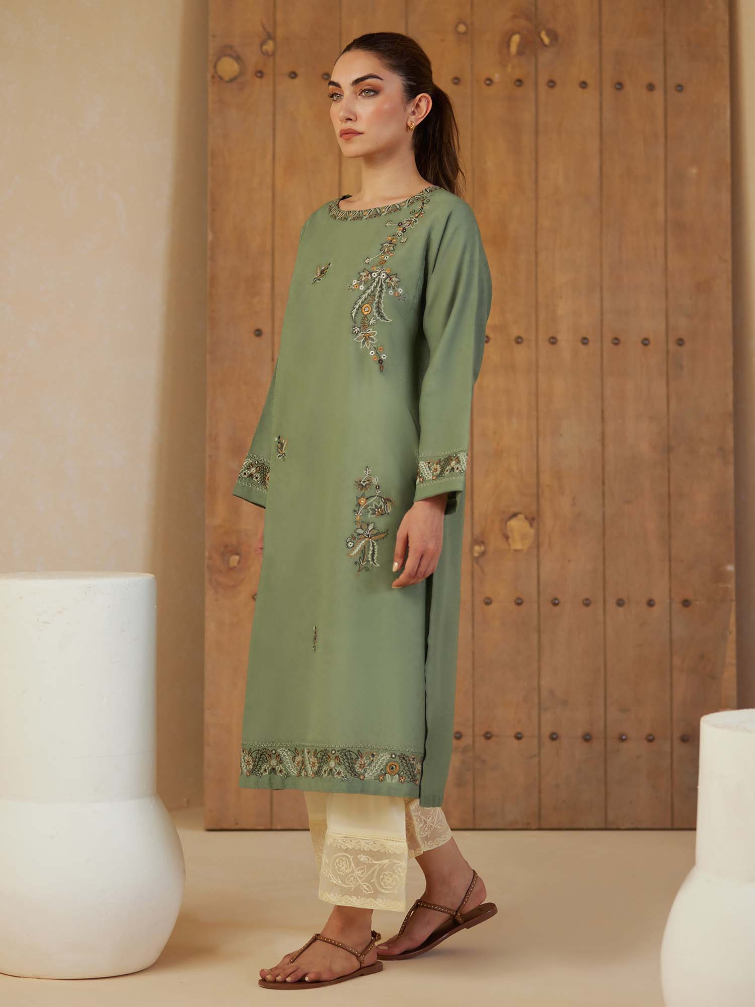 Embroidered Kurta