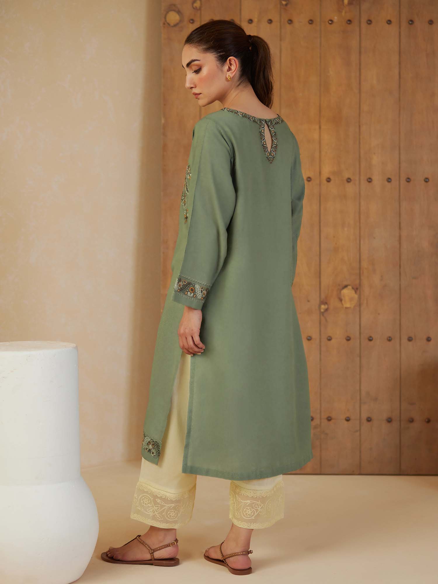 Embroidered Kurta