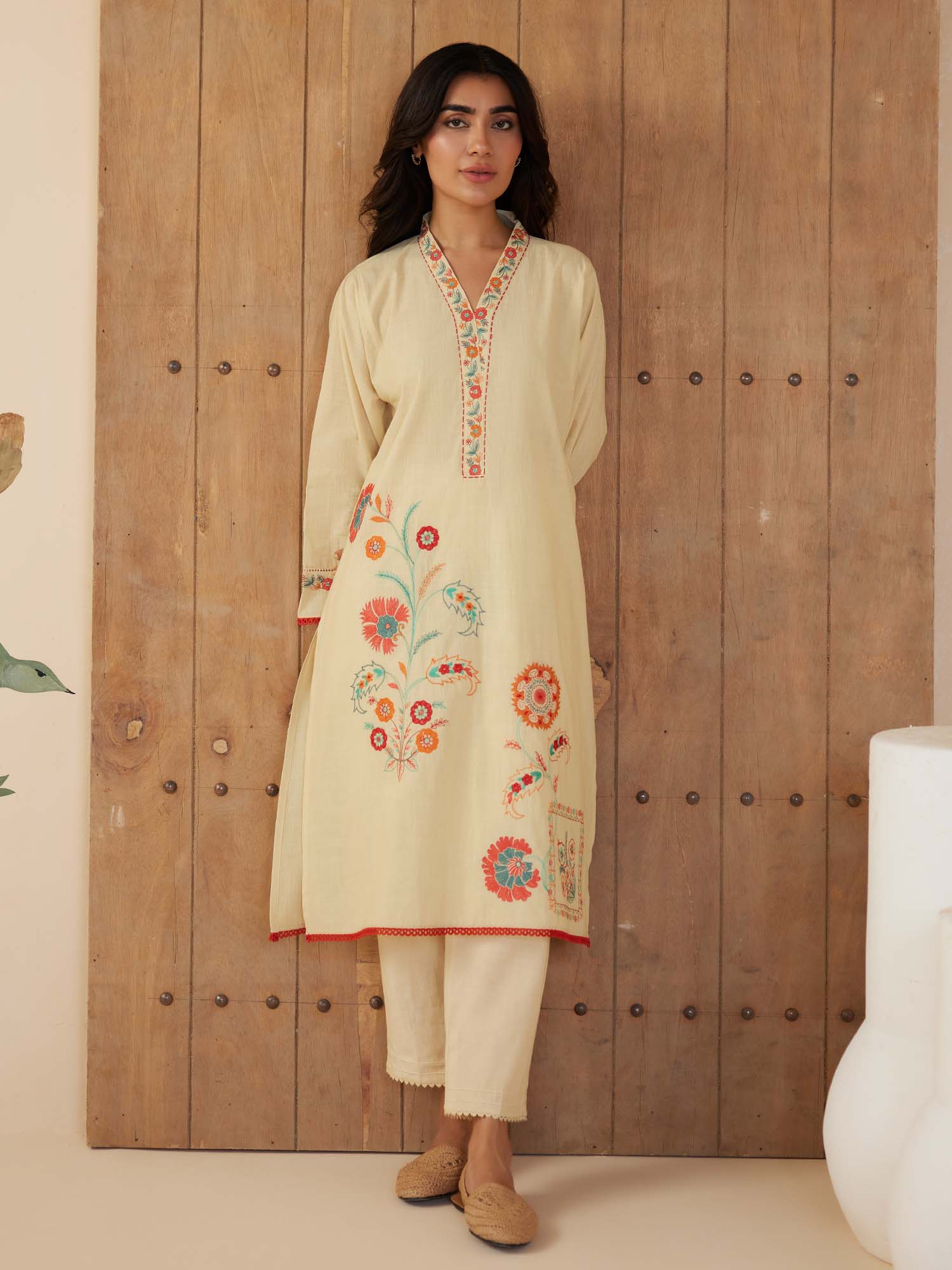 Embroidered Kurta