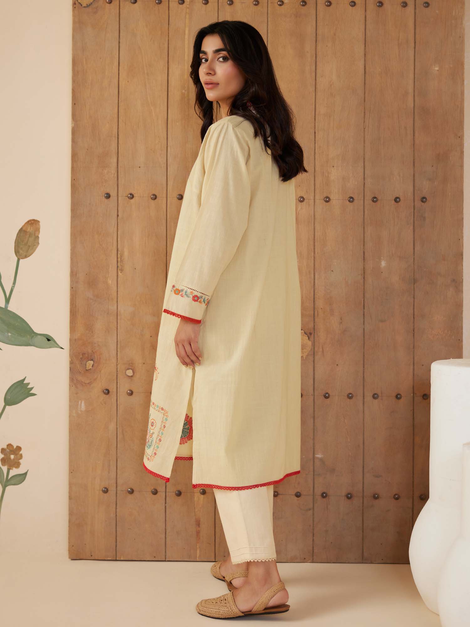 Embroidered Kurta