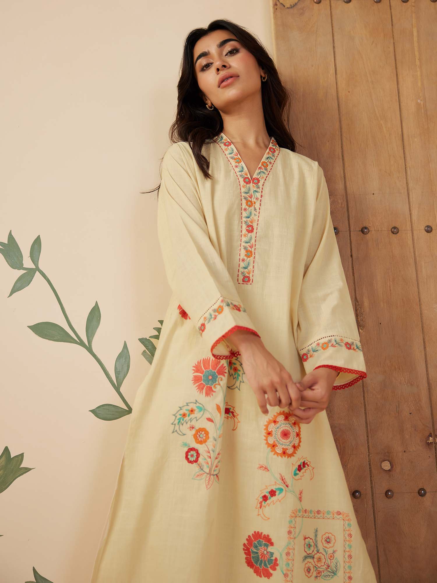 Embroidered Kurta