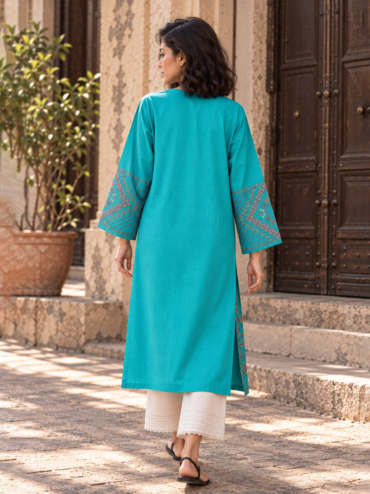 Embroidered Kurta