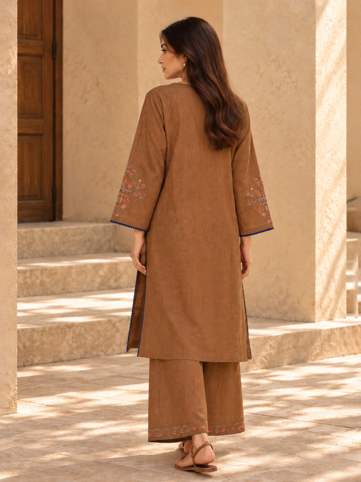 Embroidered Co-ord Set