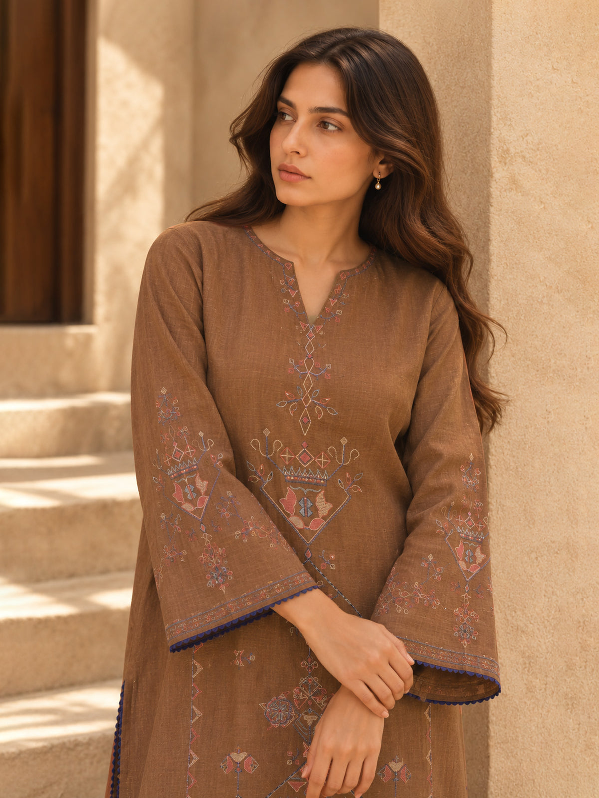 Embroidered Co-ord Set