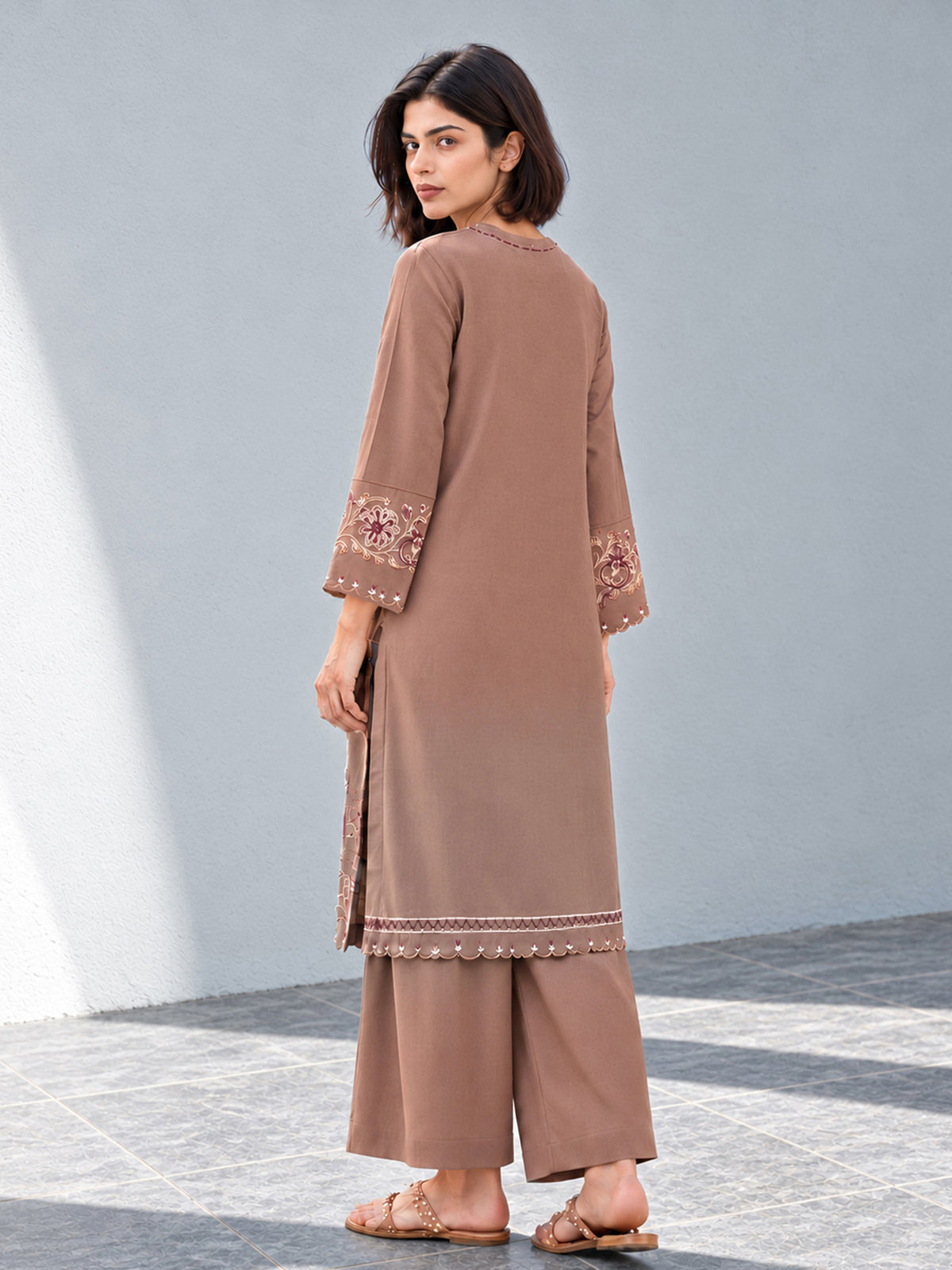 Embroidered Co-ord Set