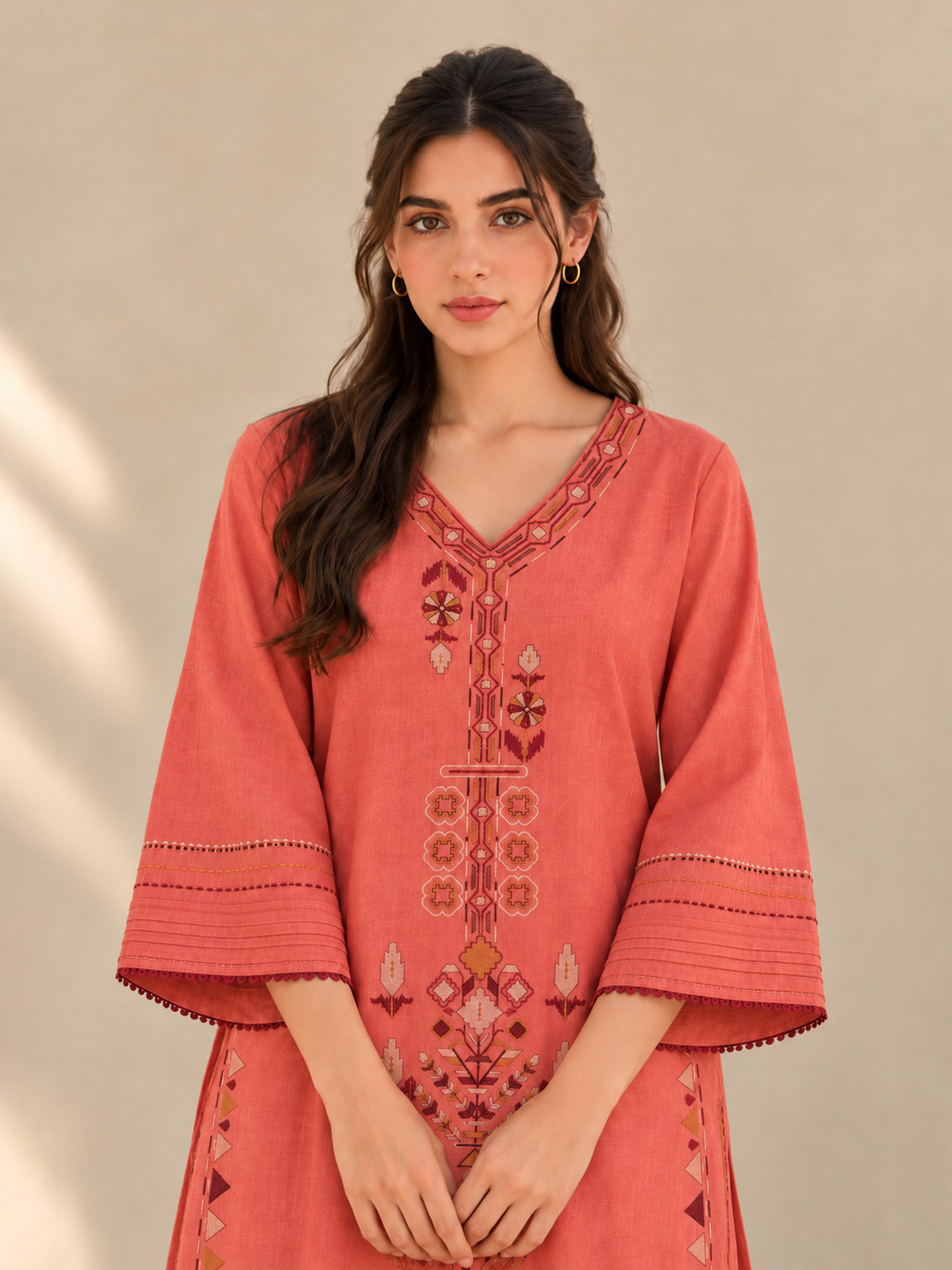 Embroidered Co-ord Set