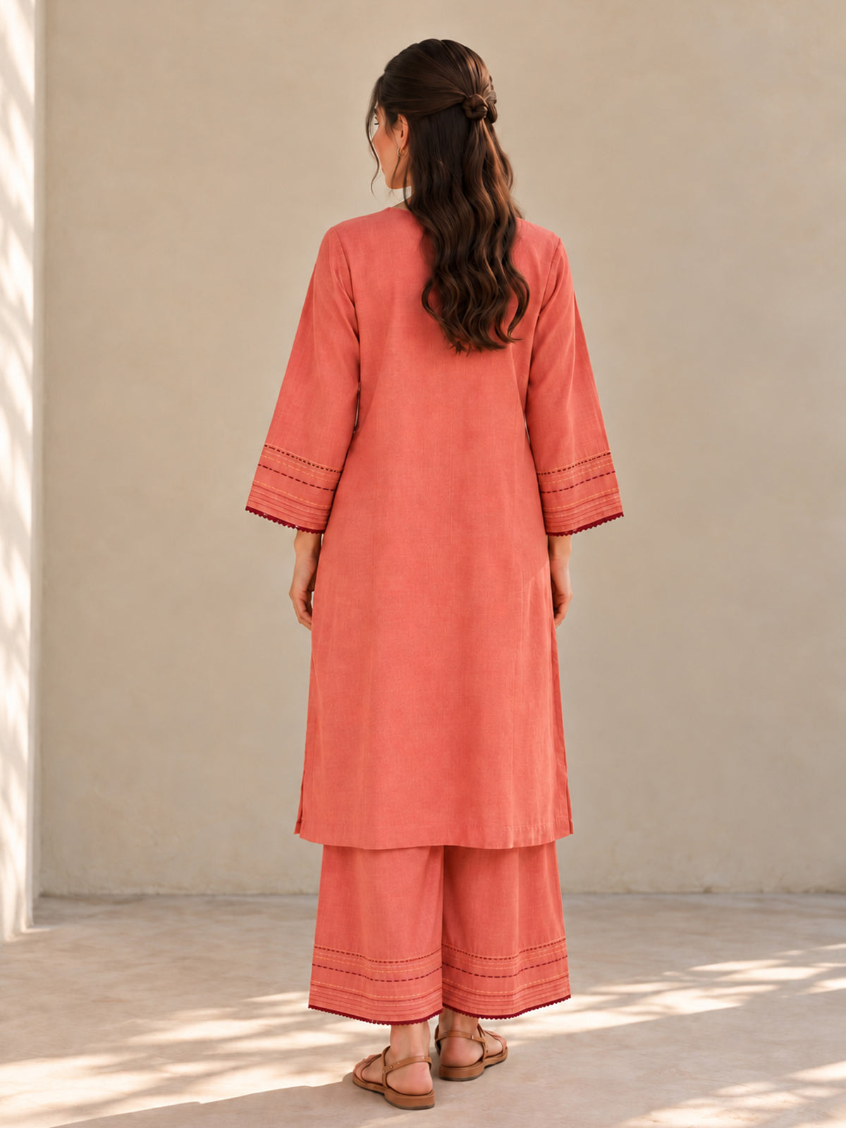 Embroidered Co-ord Set