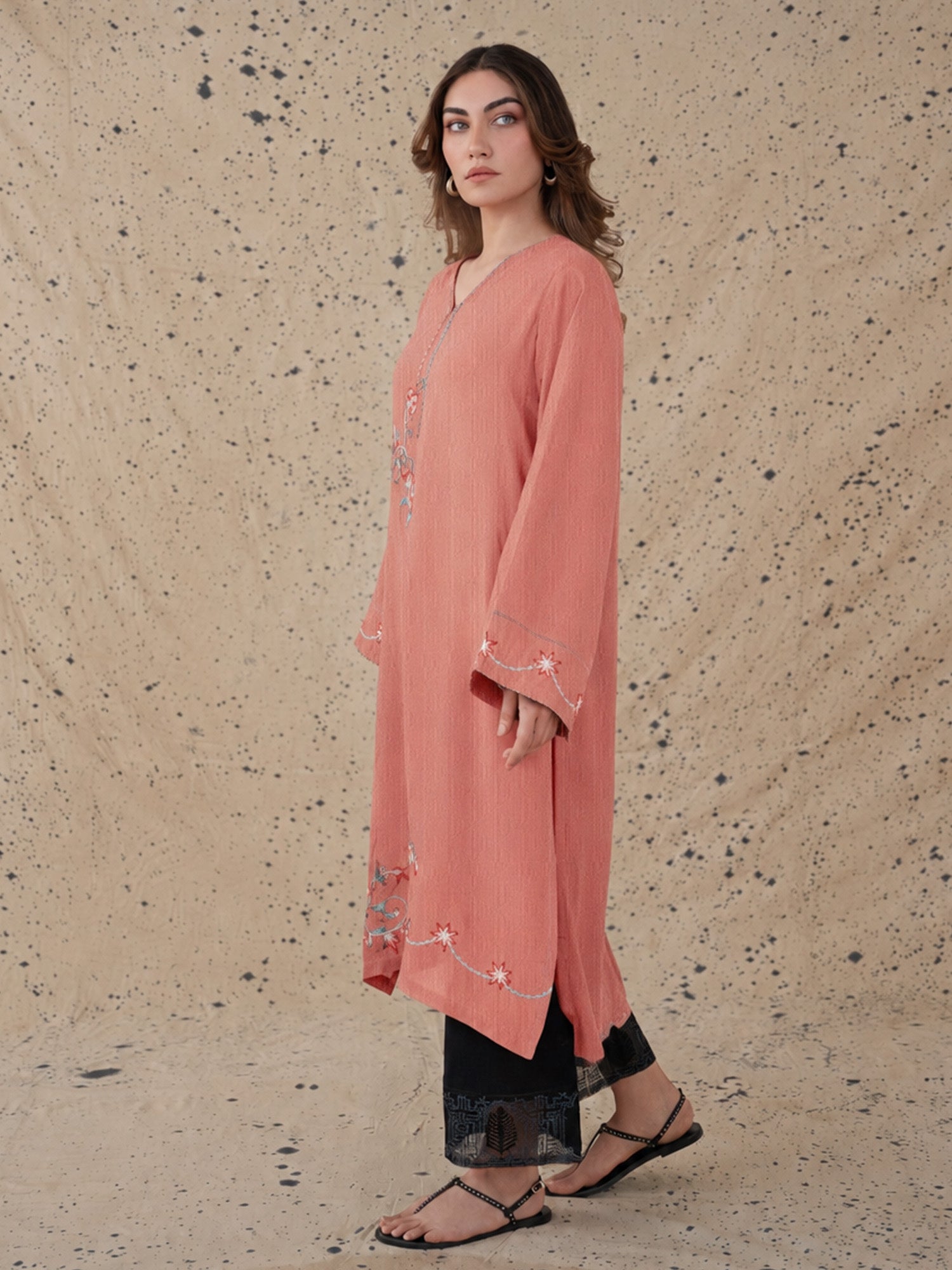 Embroidered Kurta