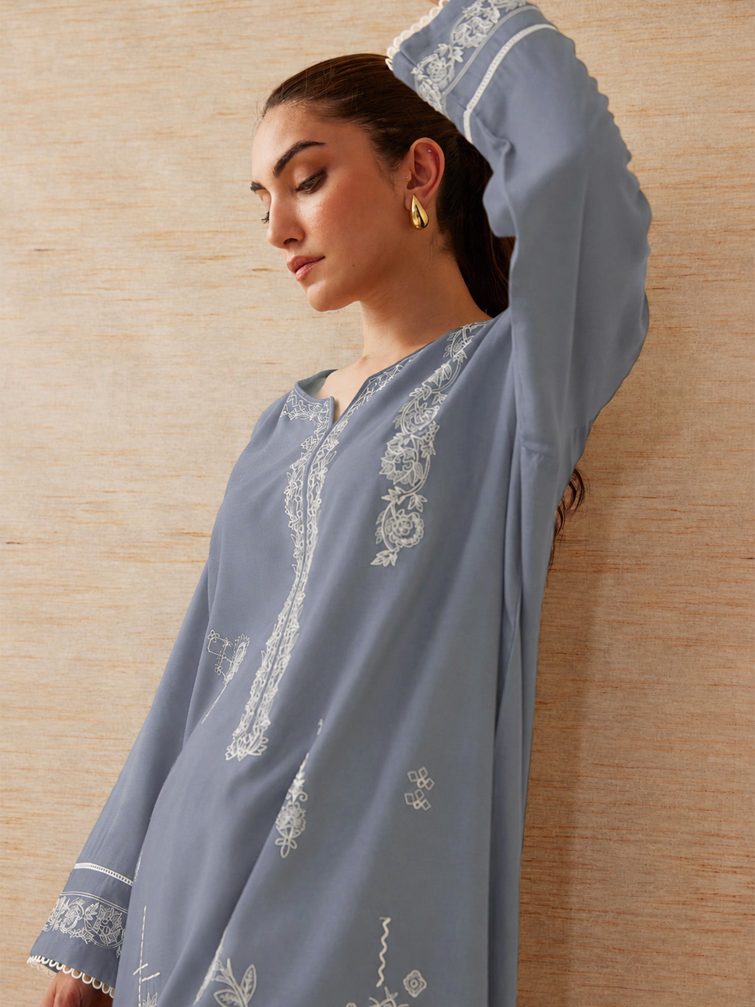 Embroidered Kurta