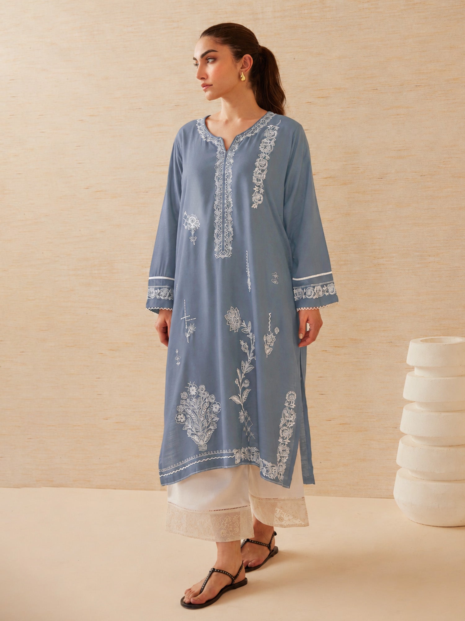 Embroidered Kurta