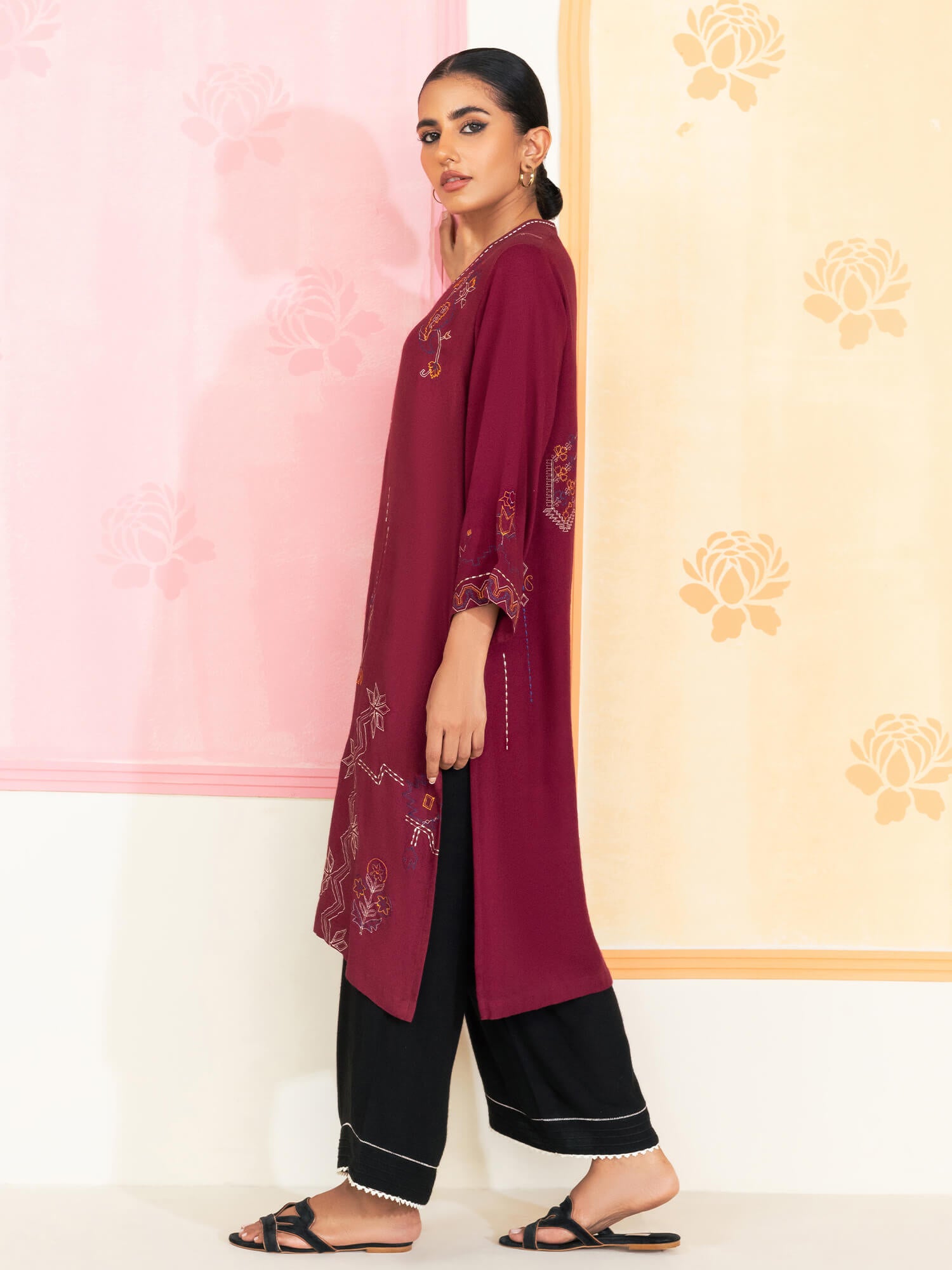 Embroidered Kurta