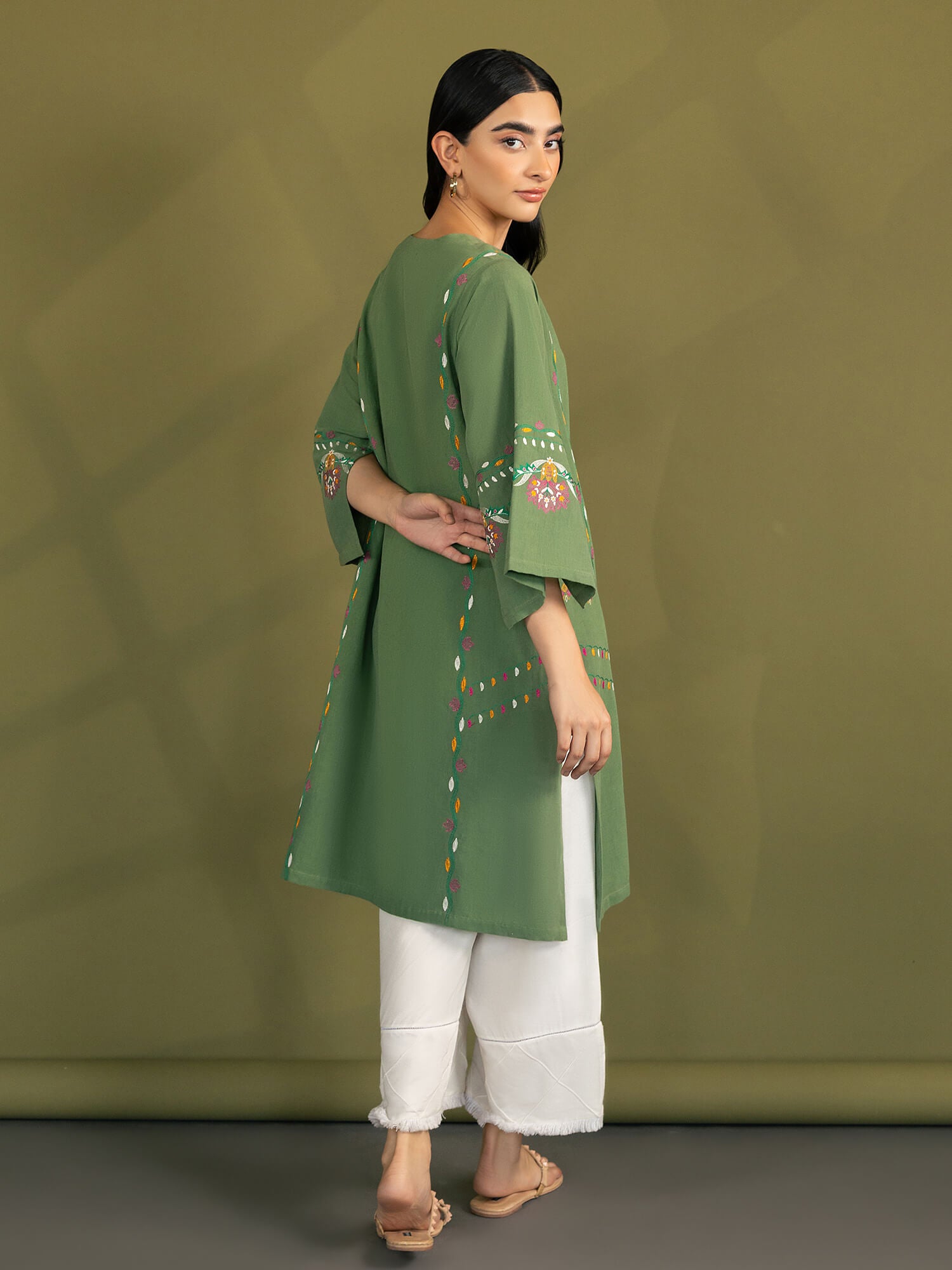 Embroidered Kurta