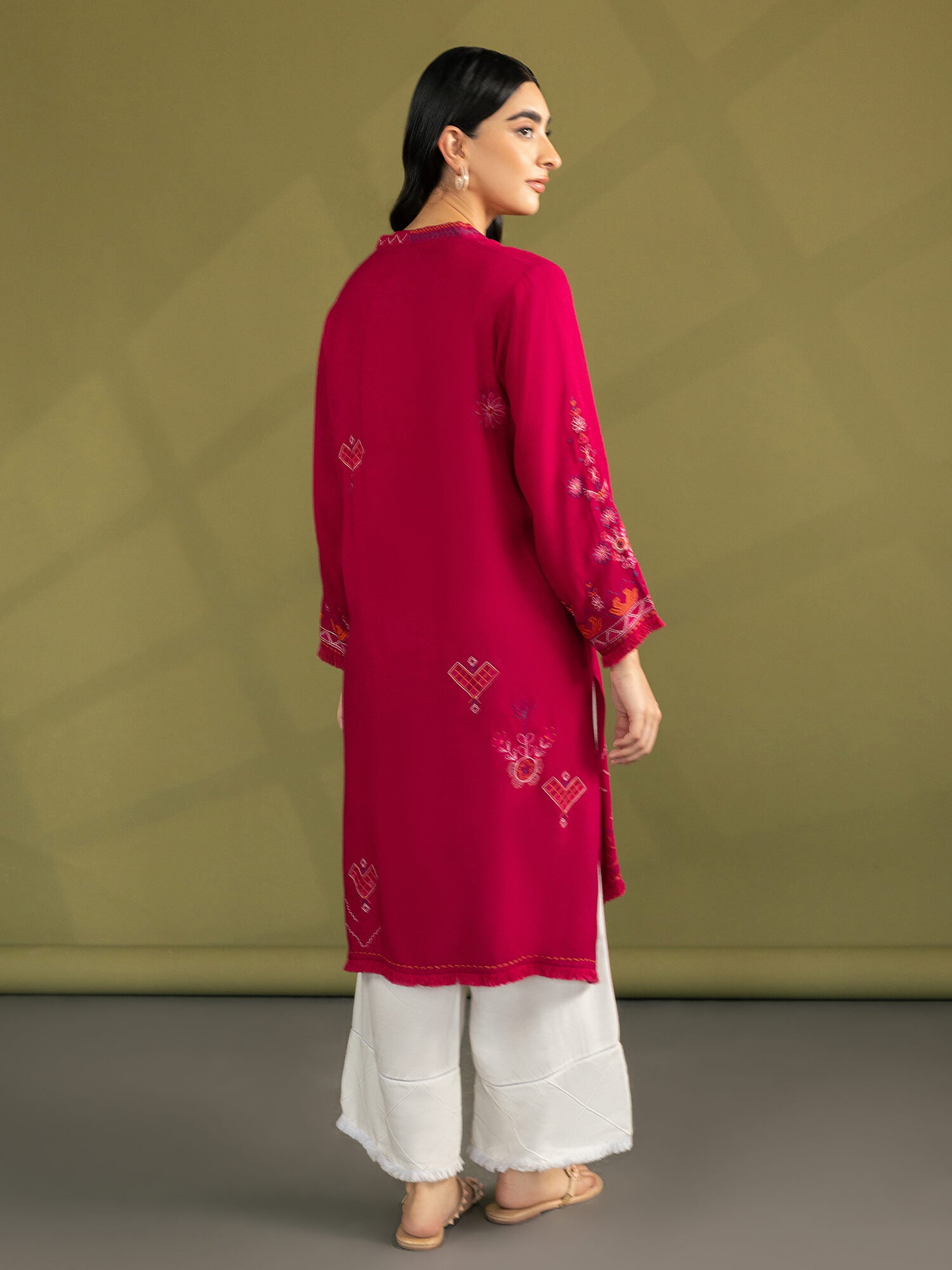 Embroidered Kurta