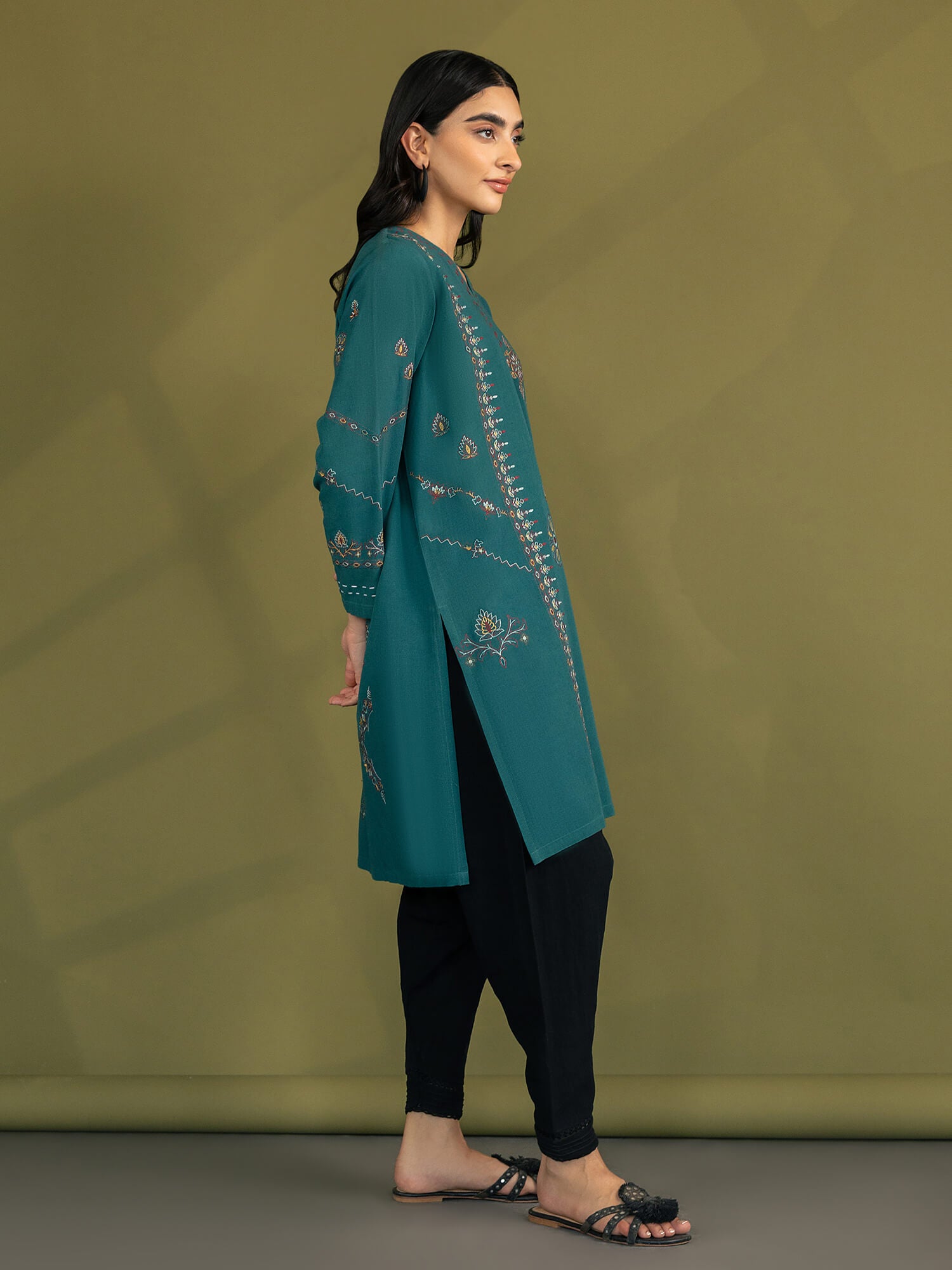 Embroidered Kurta