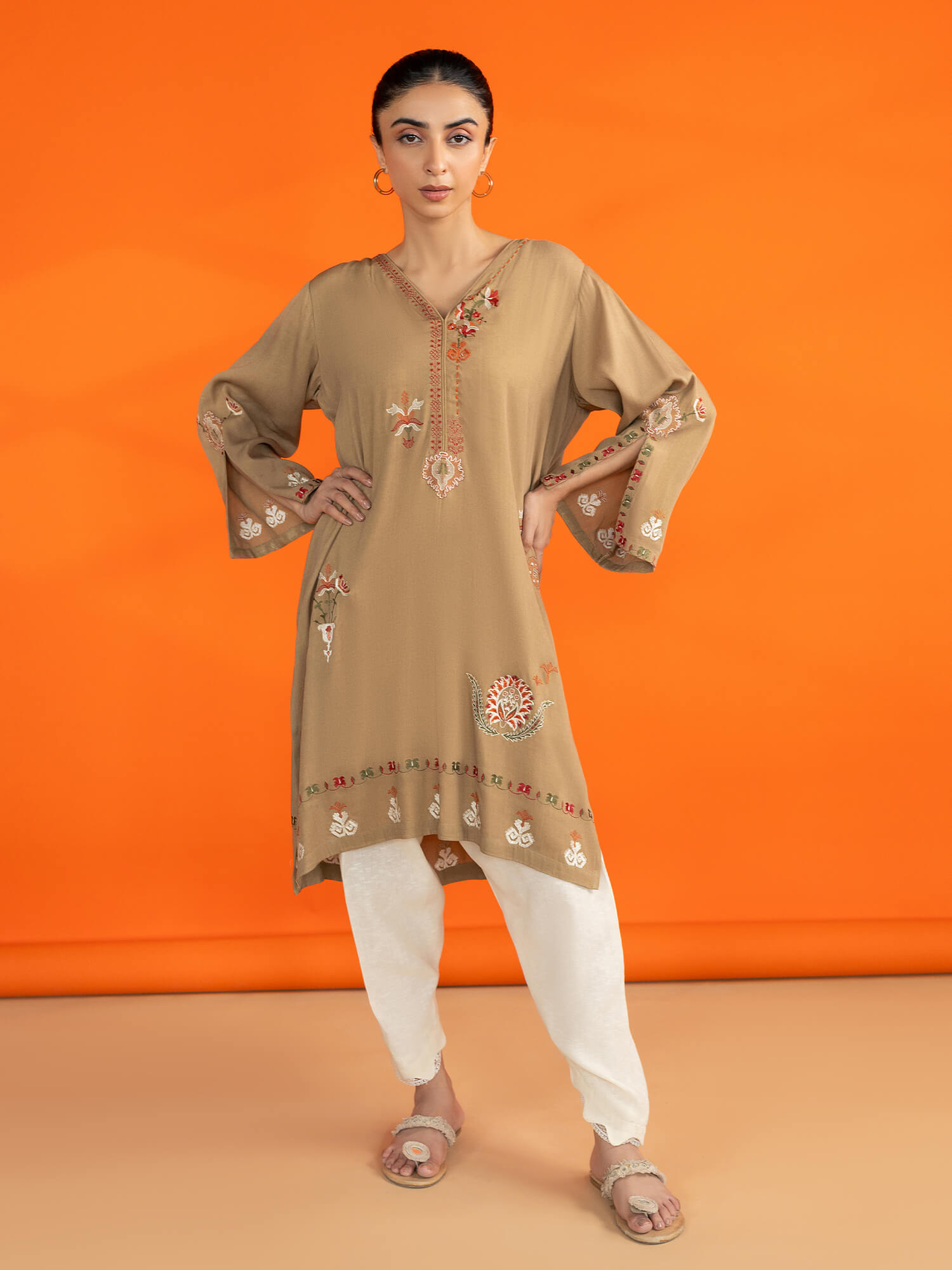 Embroidered Kurta