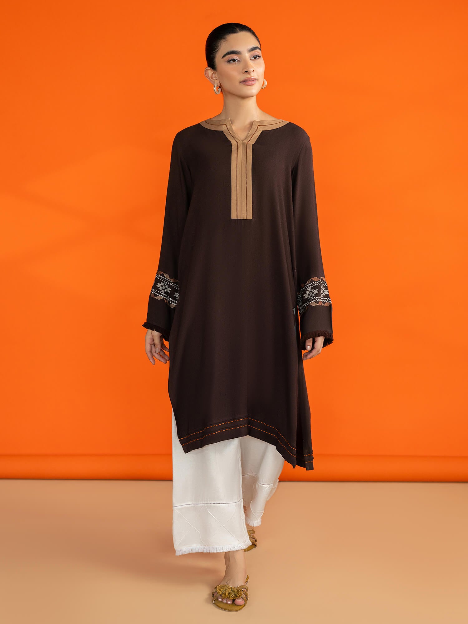 Embroidered Kurta