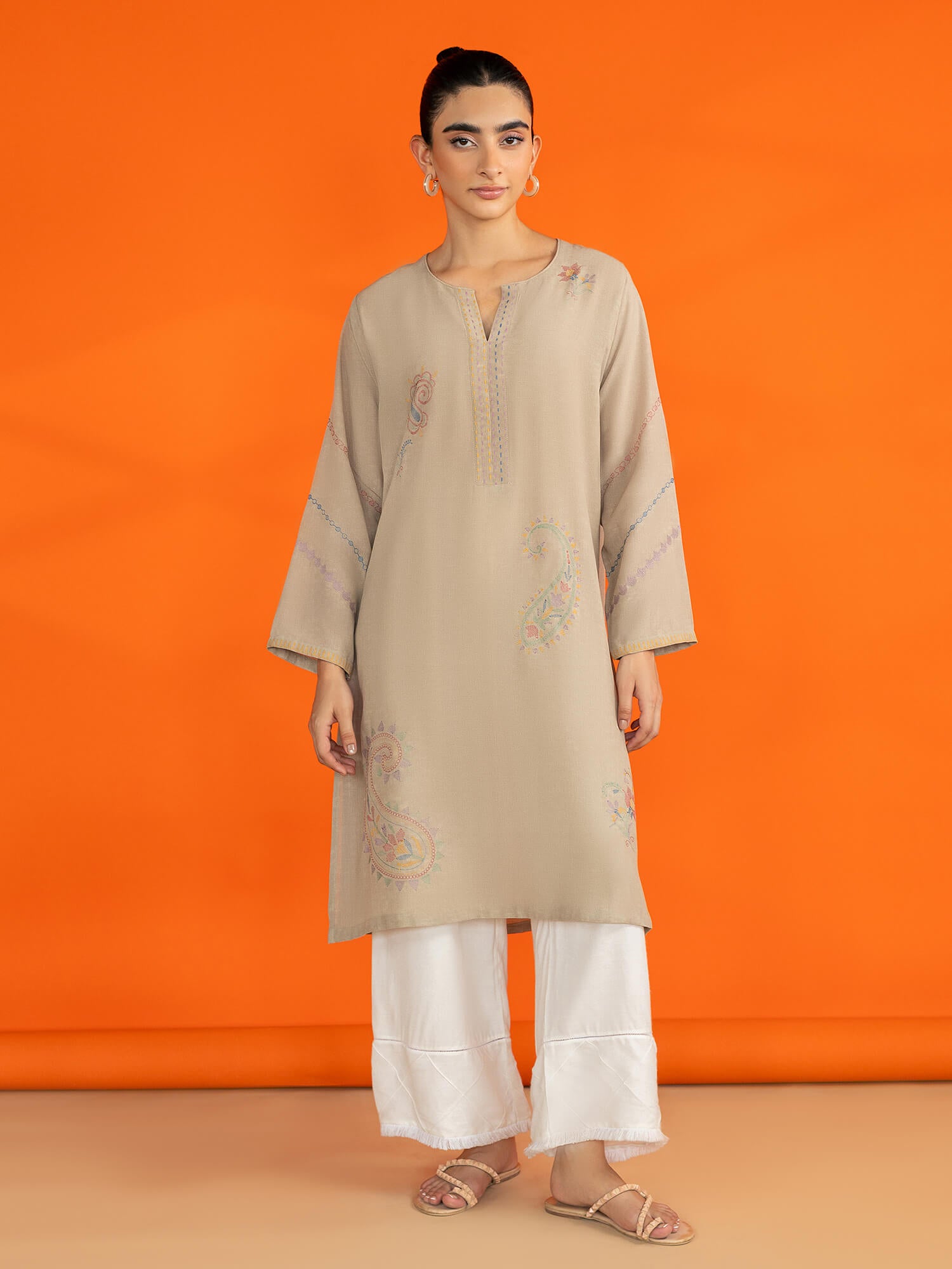 Embroidered Kurta