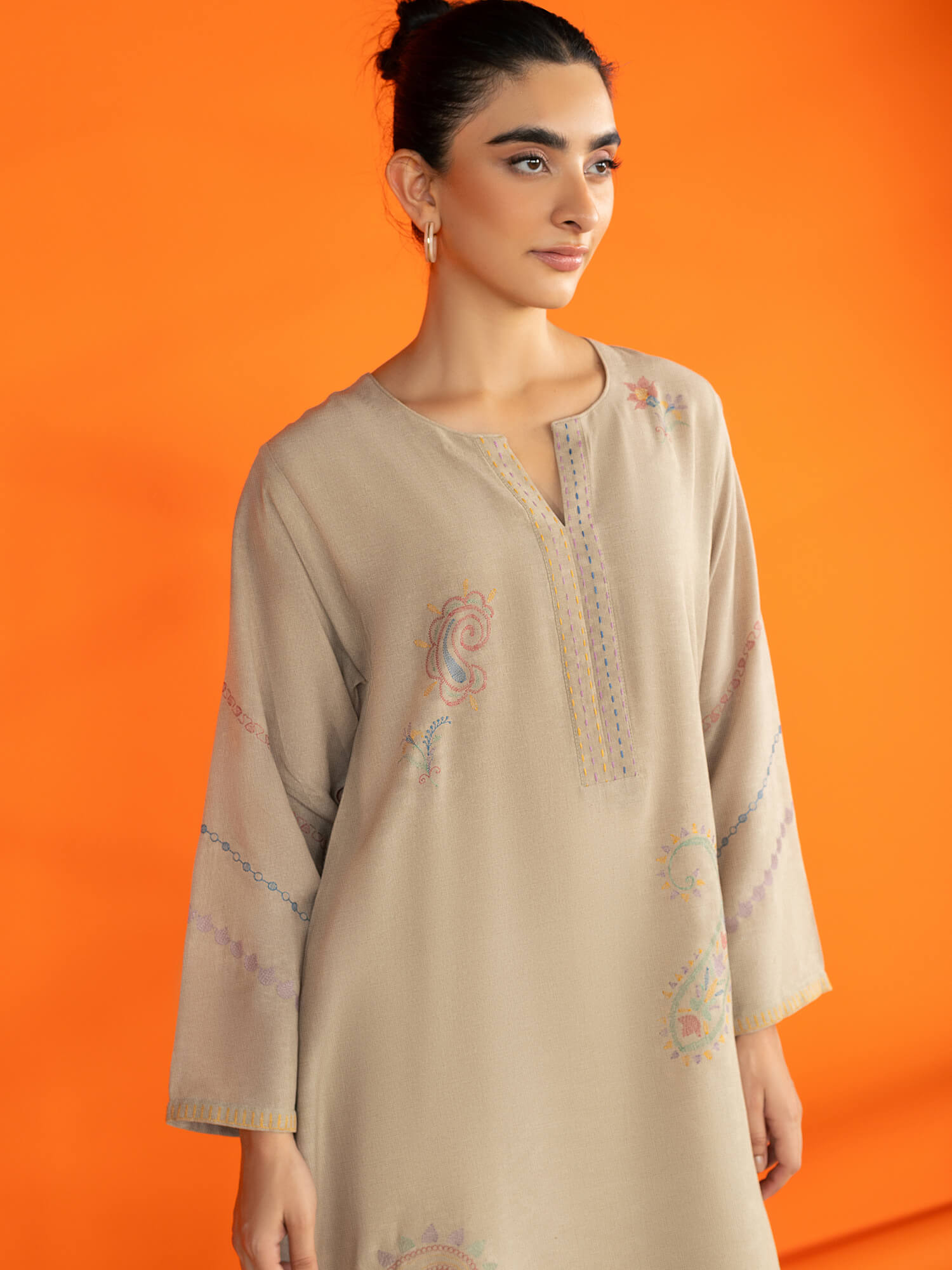 Embroidered Kurta