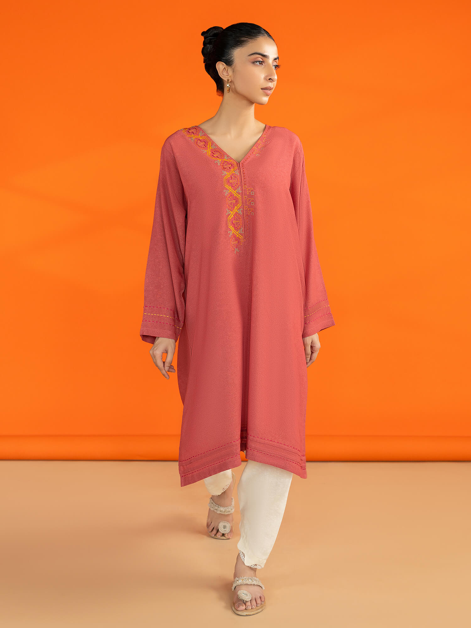 Embroidered Kurta