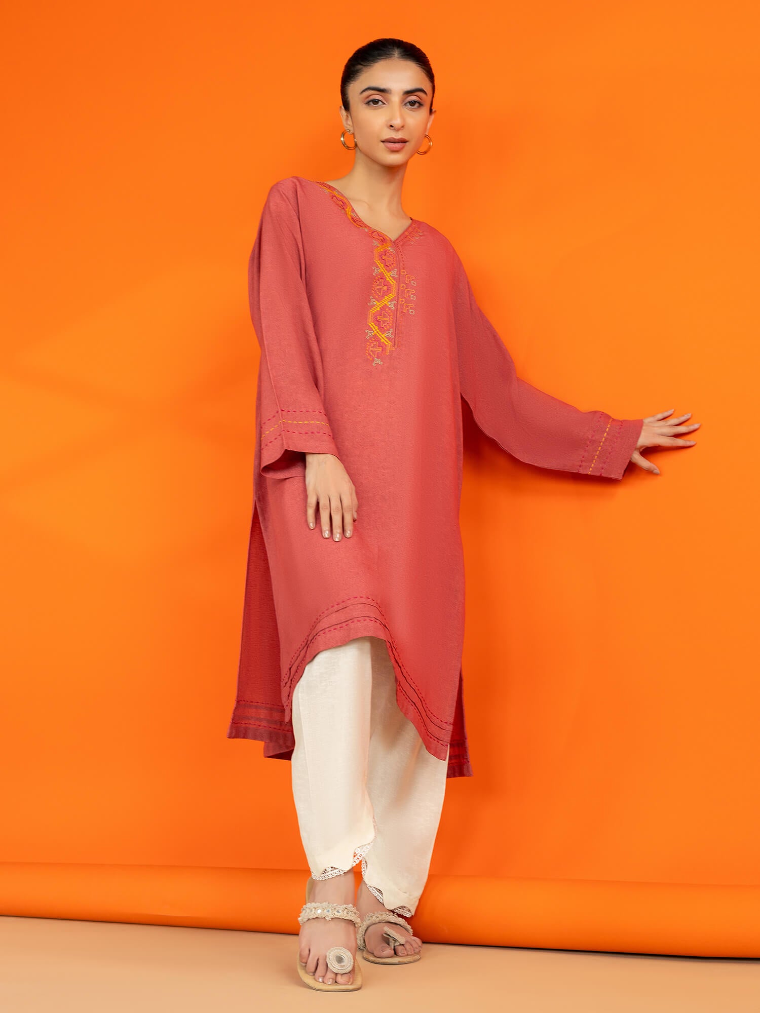 Embroidered Kurta