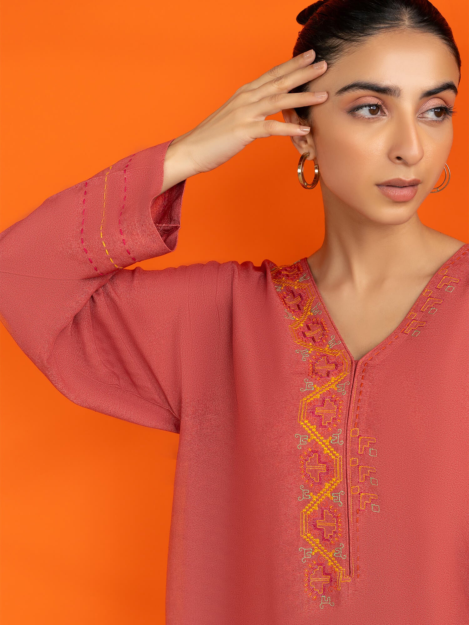 Embroidered Kurta