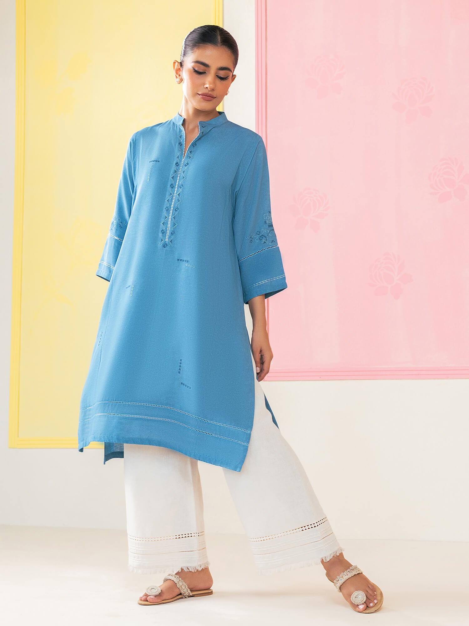 Embroidered Kurta