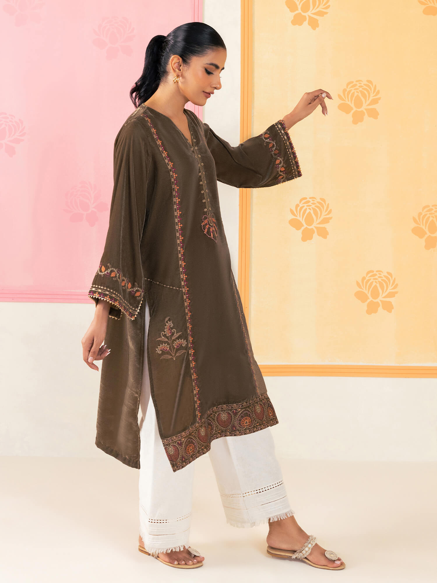 Embroidered Kurta