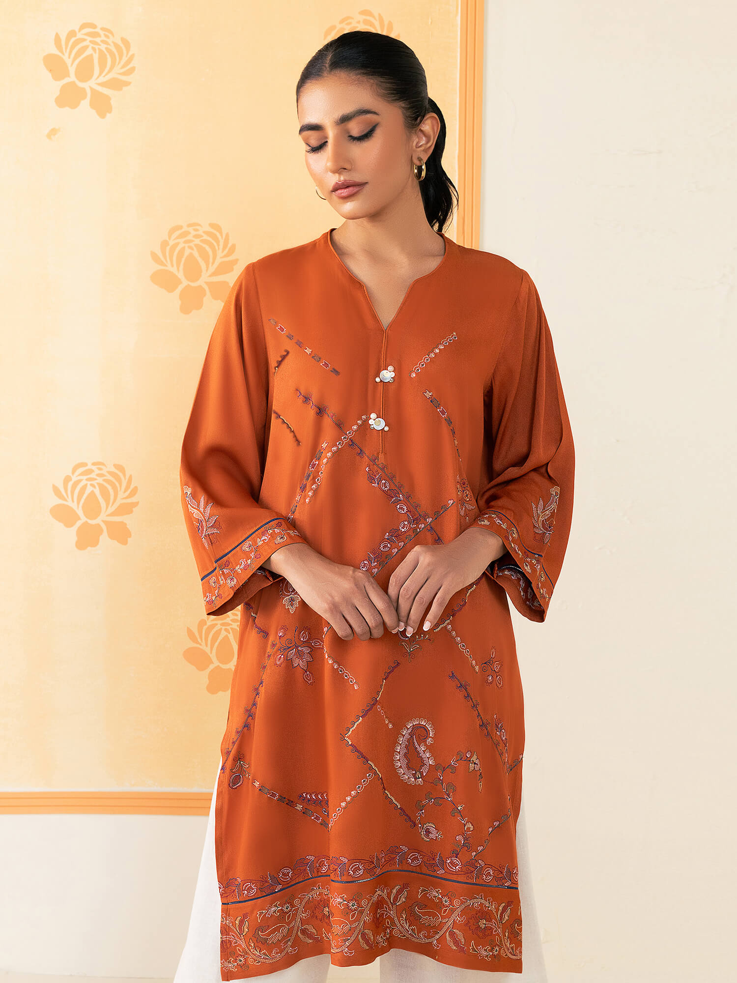 Embroidered Kurta