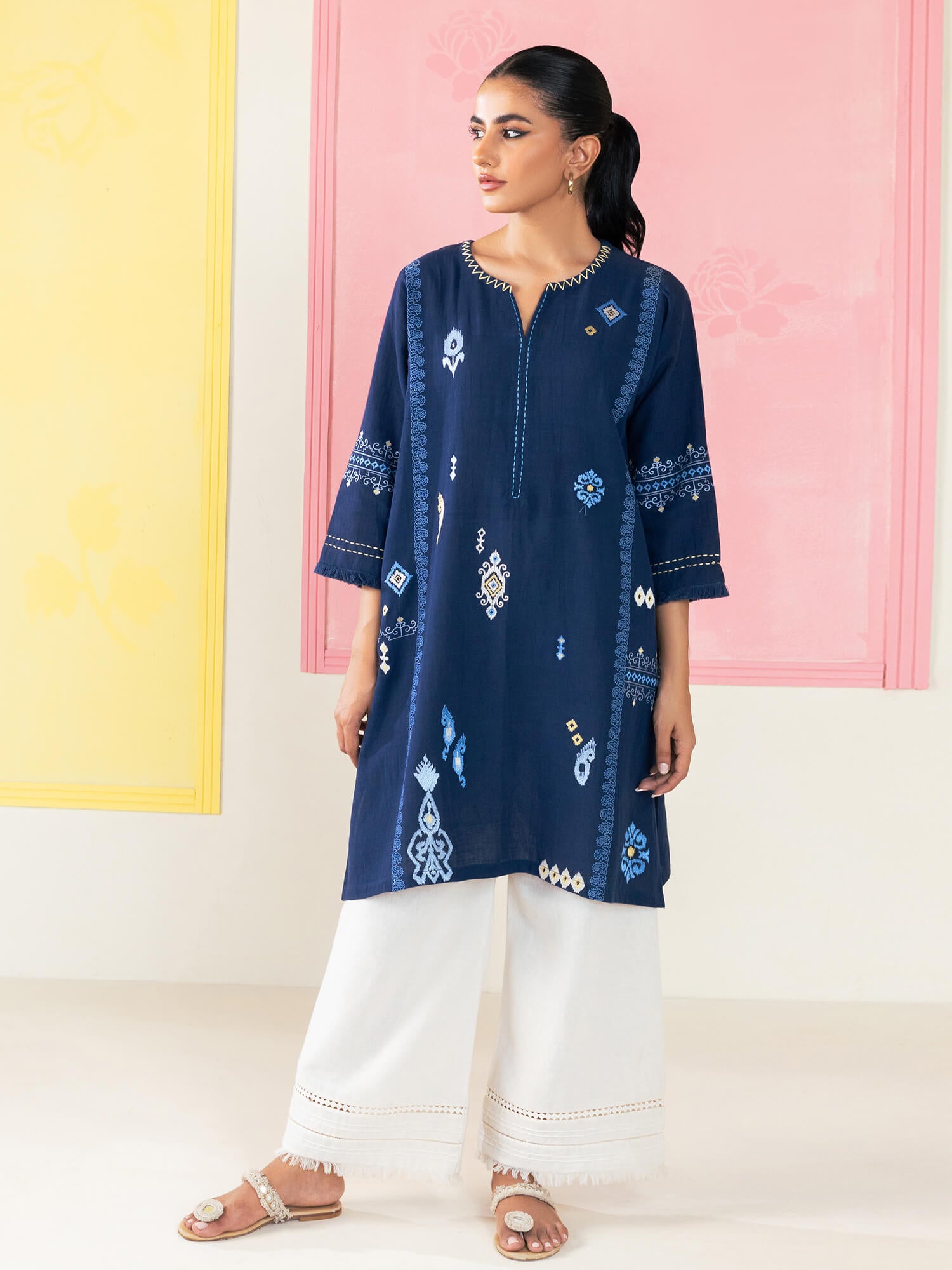 Embroidered Kurta