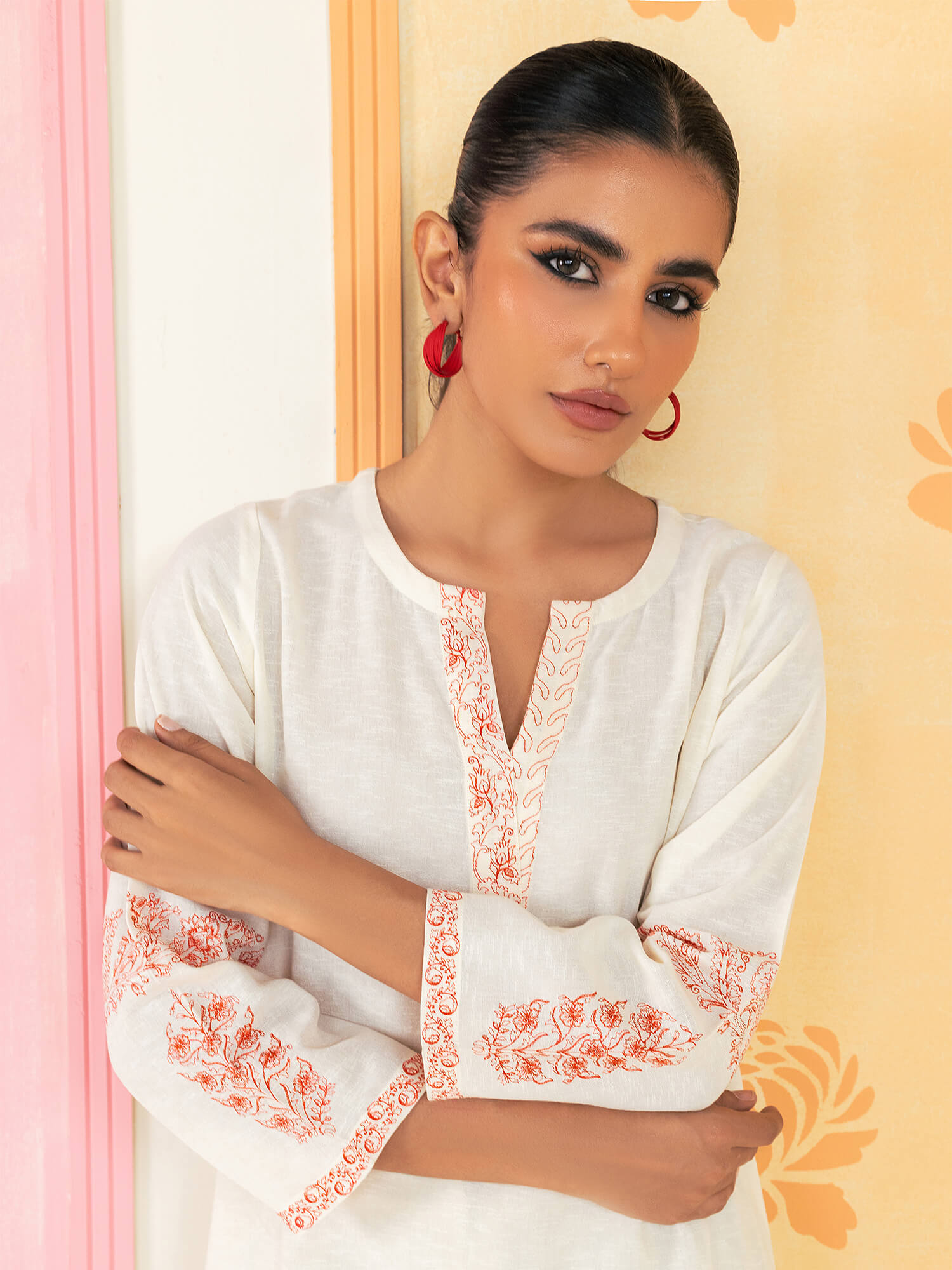 Embroidered Kurta