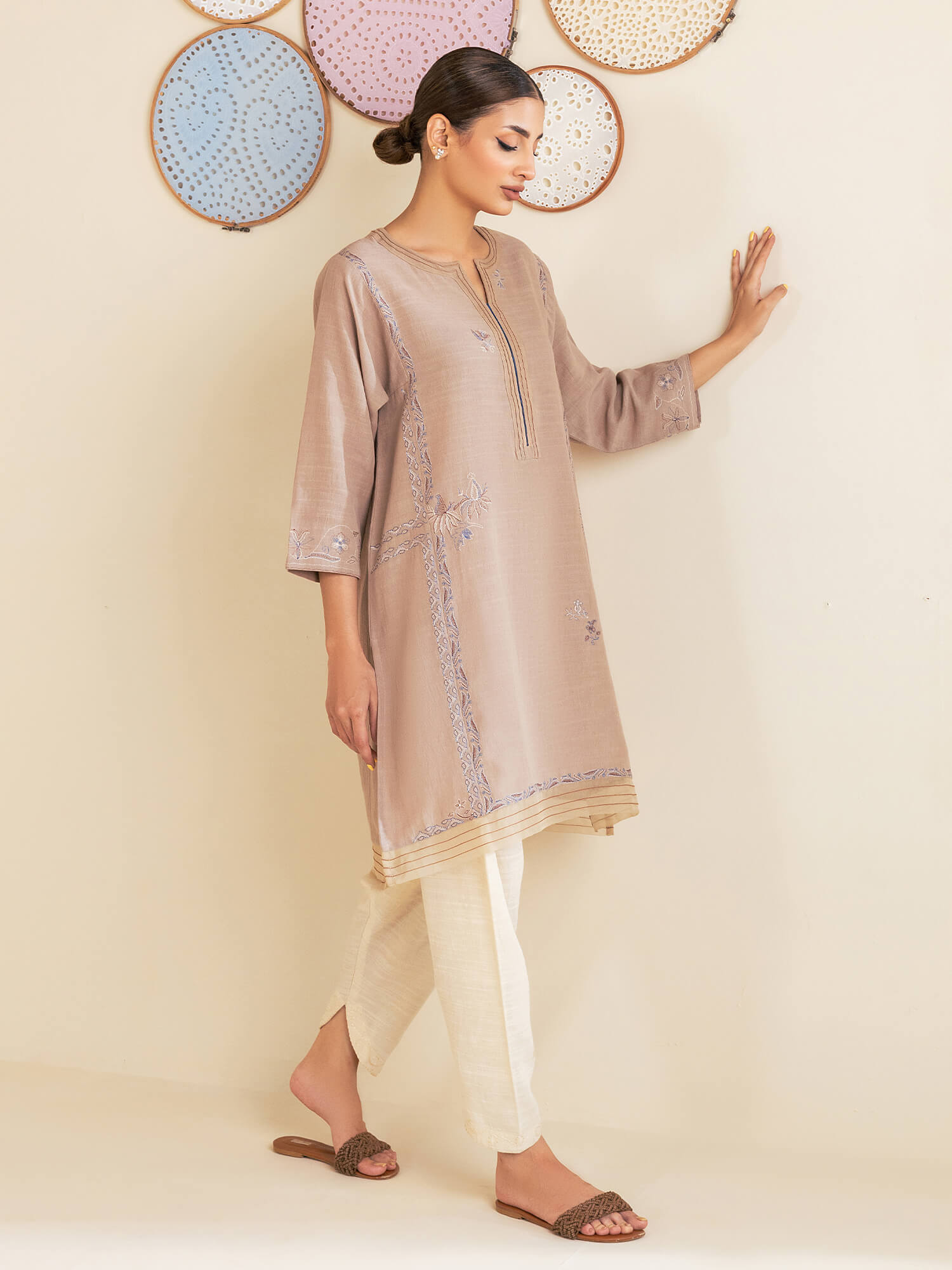 Embroidered Kurta