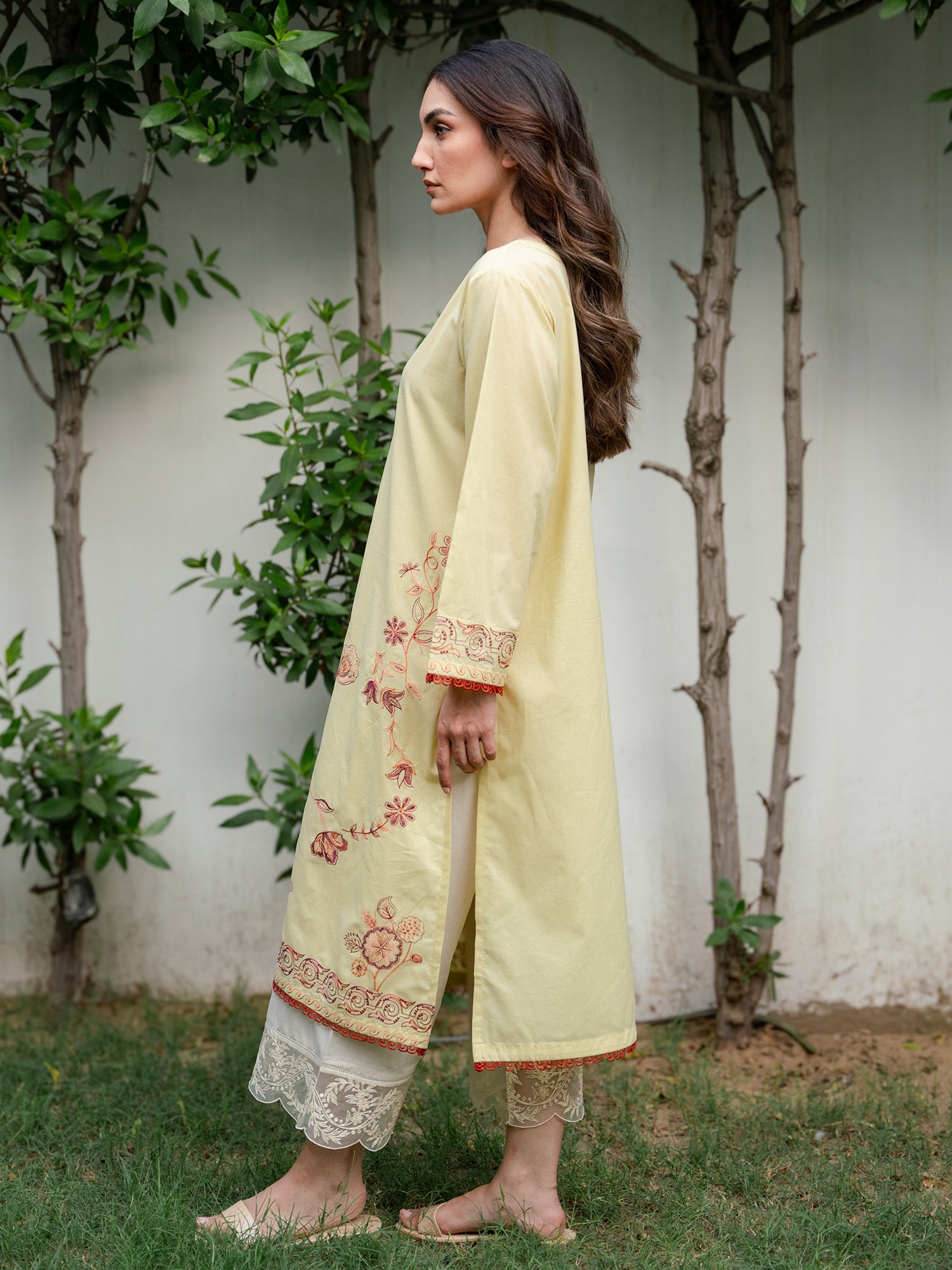 Embroidered Kurta
