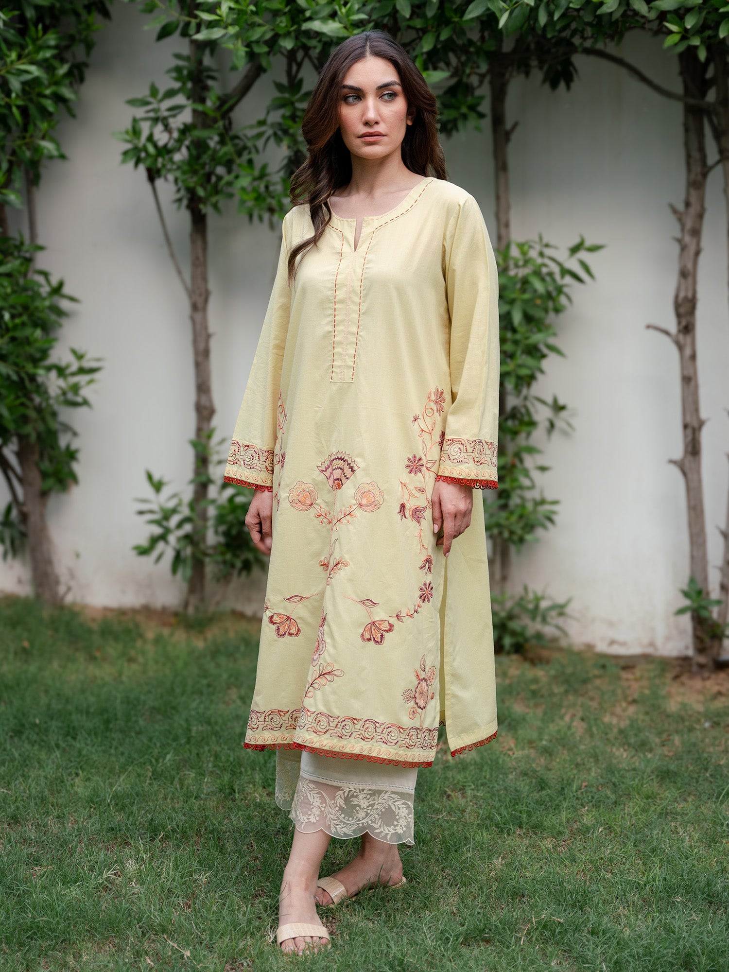 Embroidered Kurta