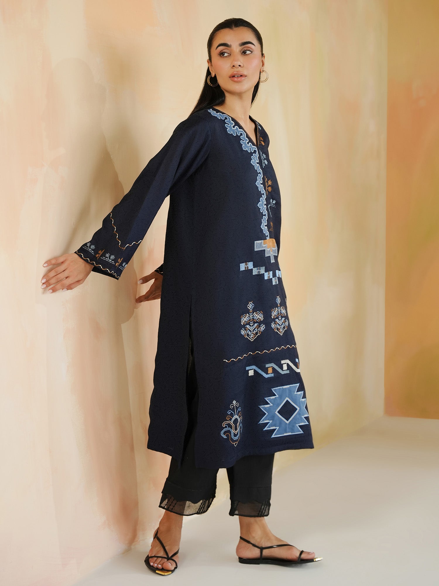 Embroidered Kurta
