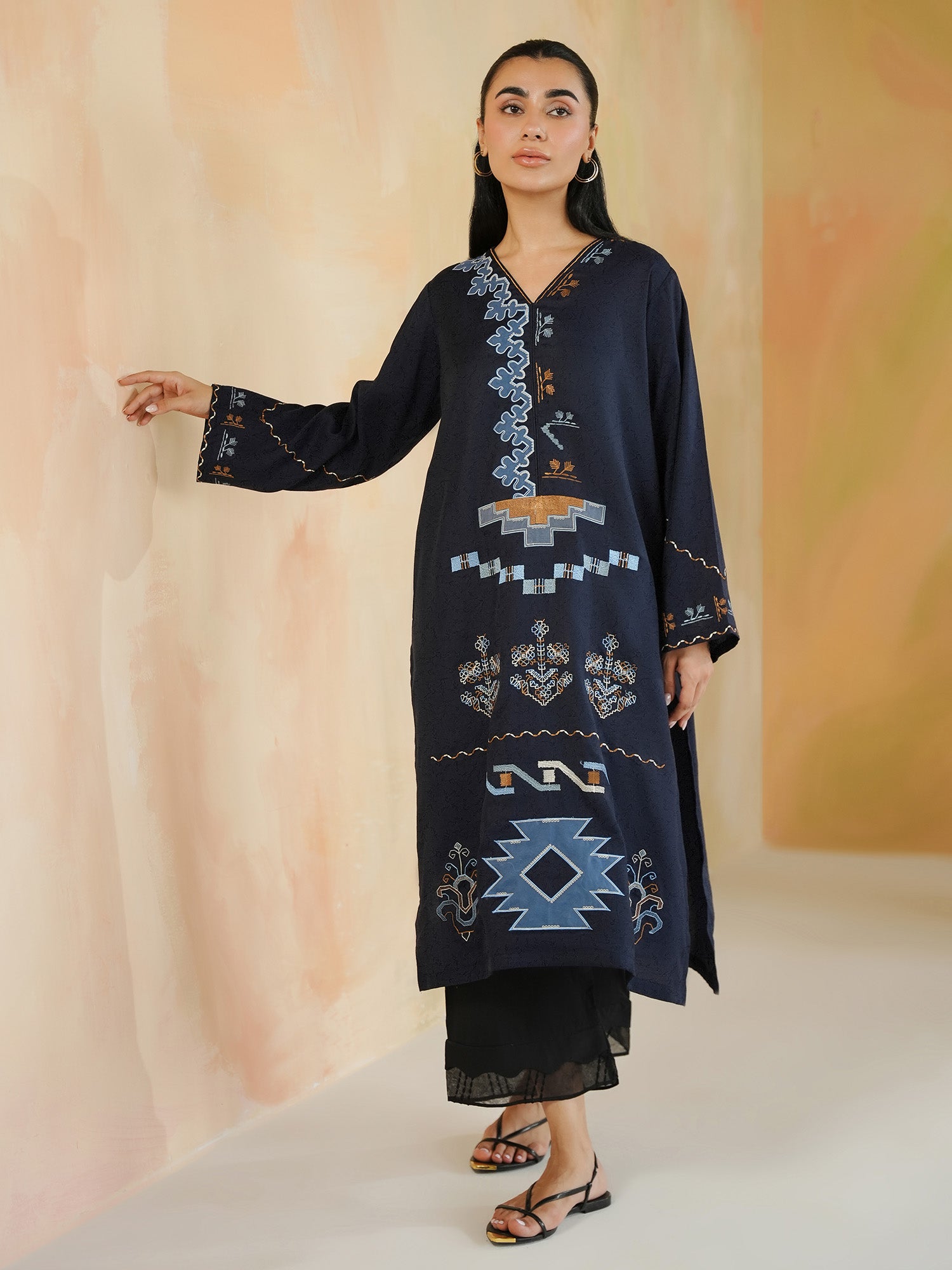 Embroidered Kurta