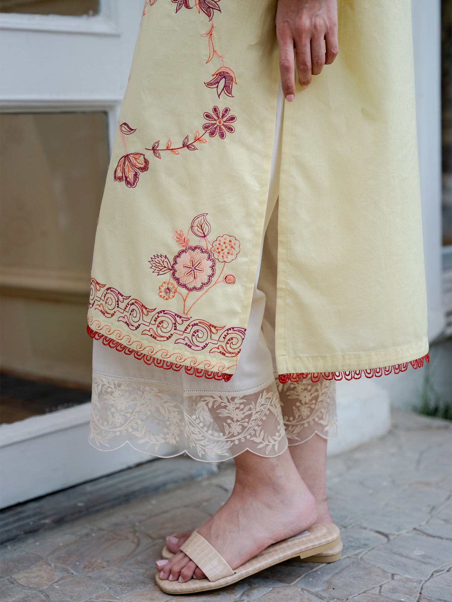 Embroidered Kurta