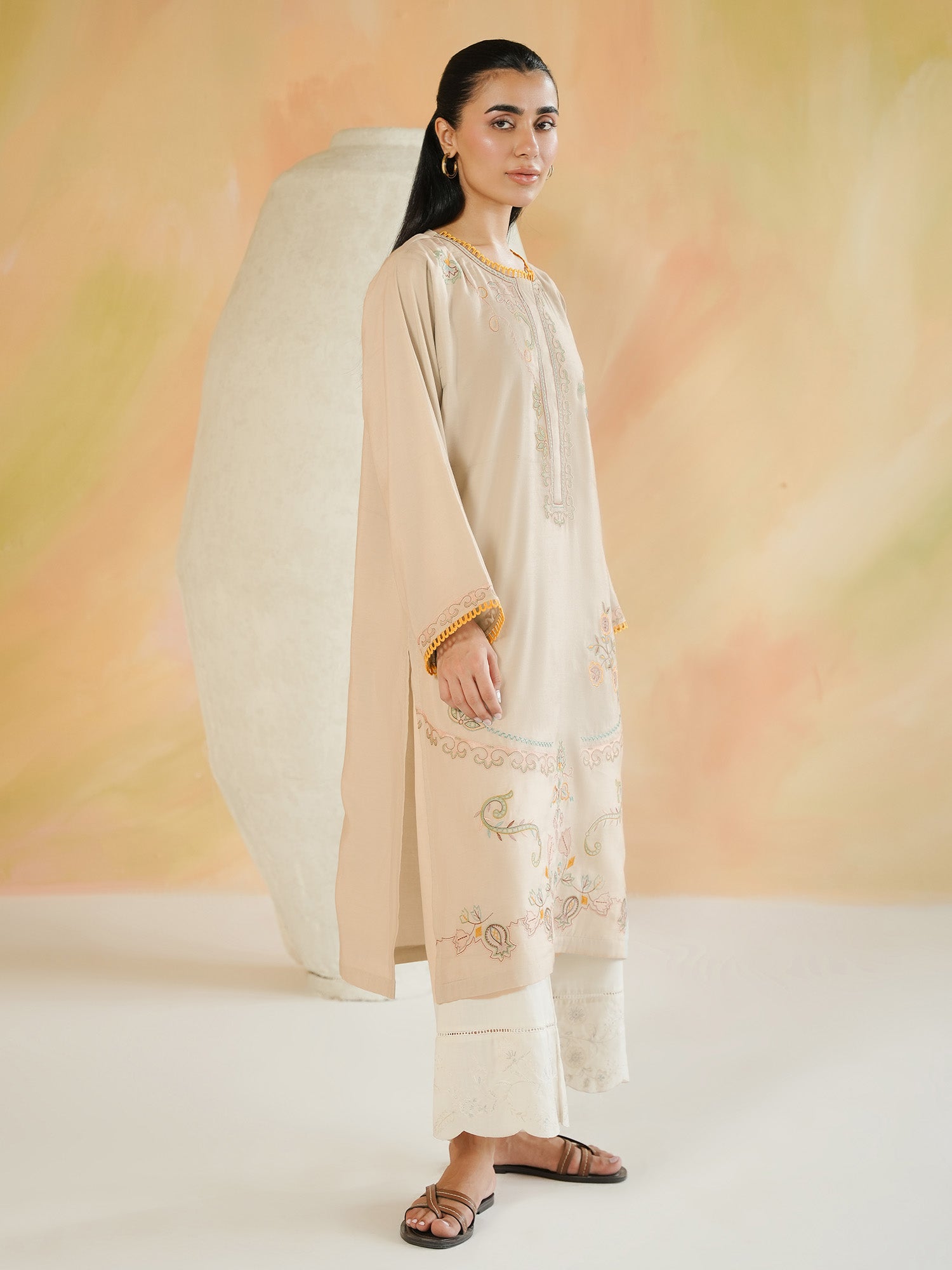 Embroidered Kurta
