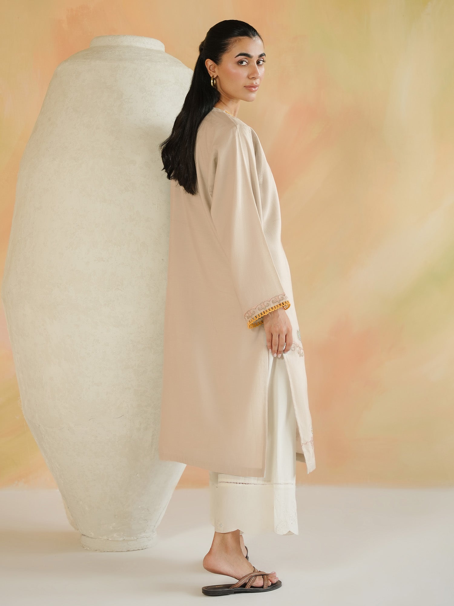 Embroidered Kurta