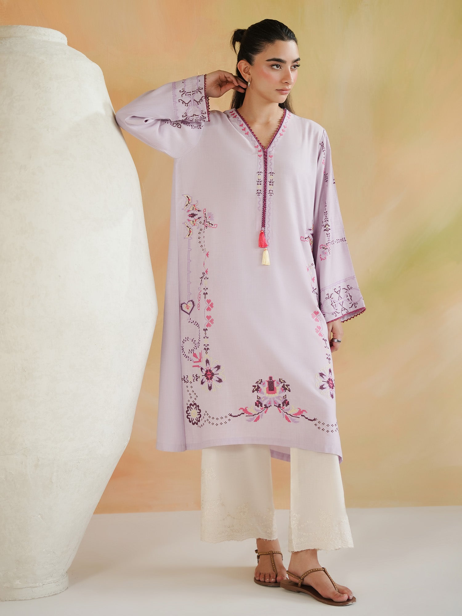 Embroidered Kurta