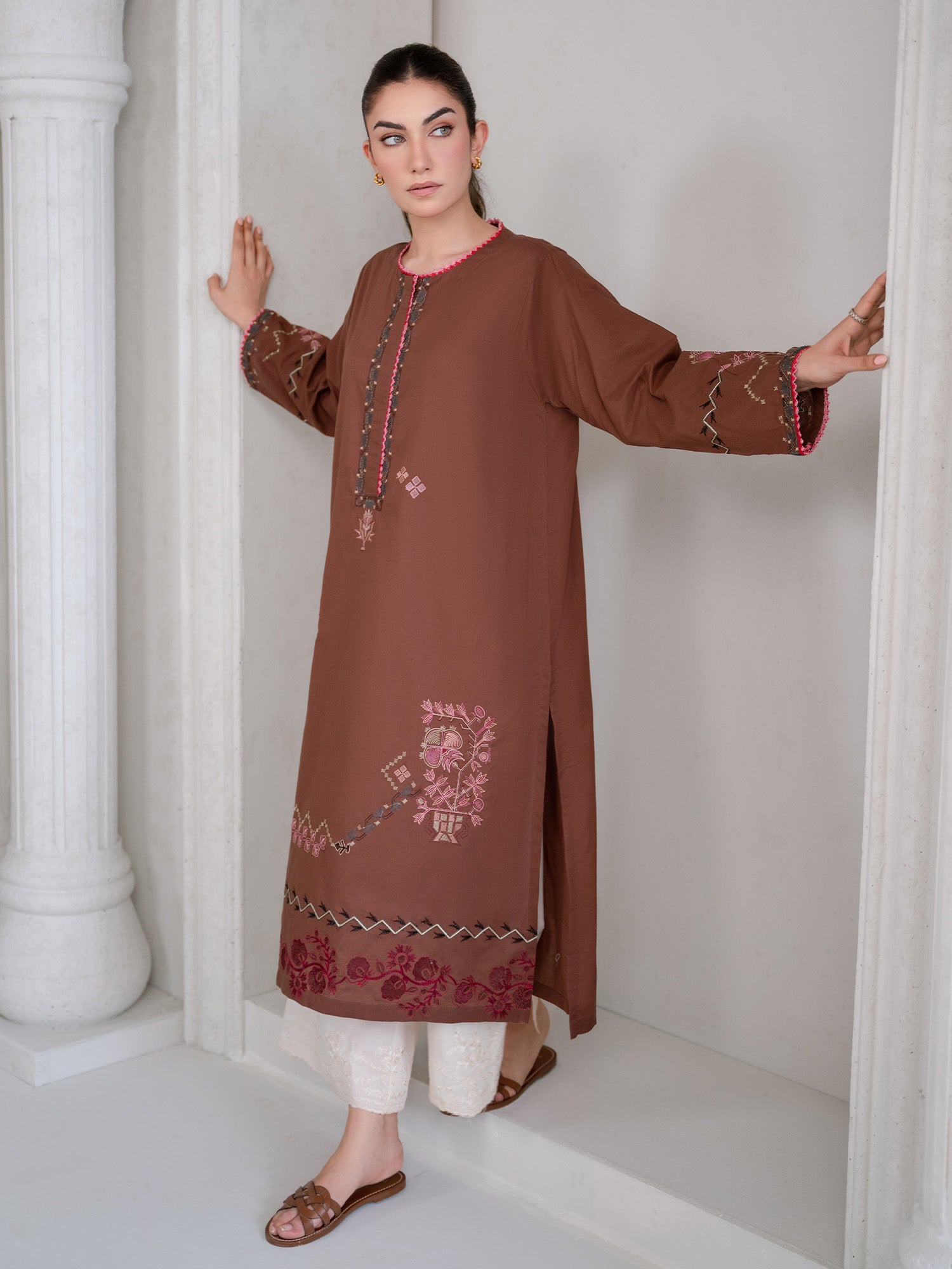 Embroidered Kurta