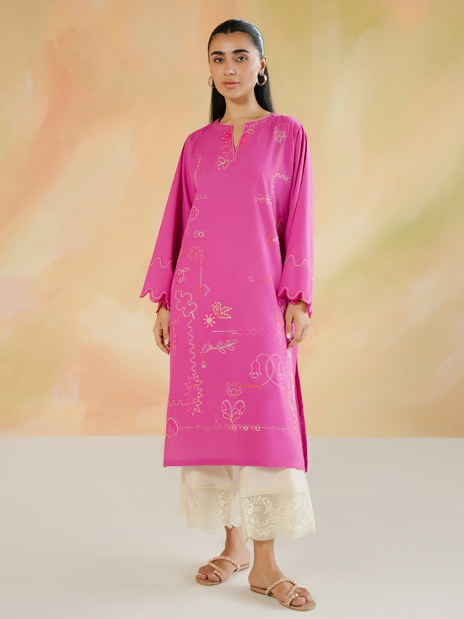 Embroidered Kurta