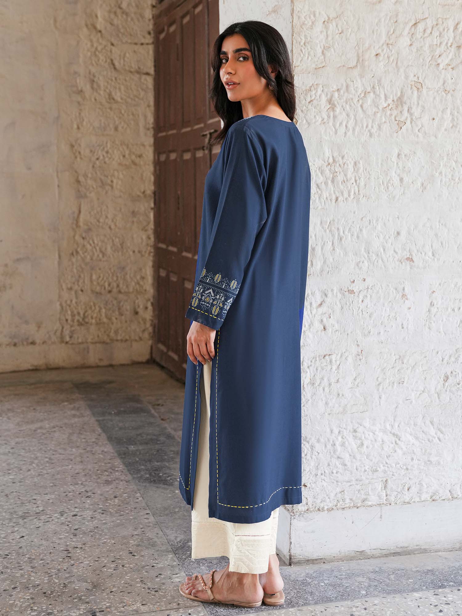 Embroidered Kurta
