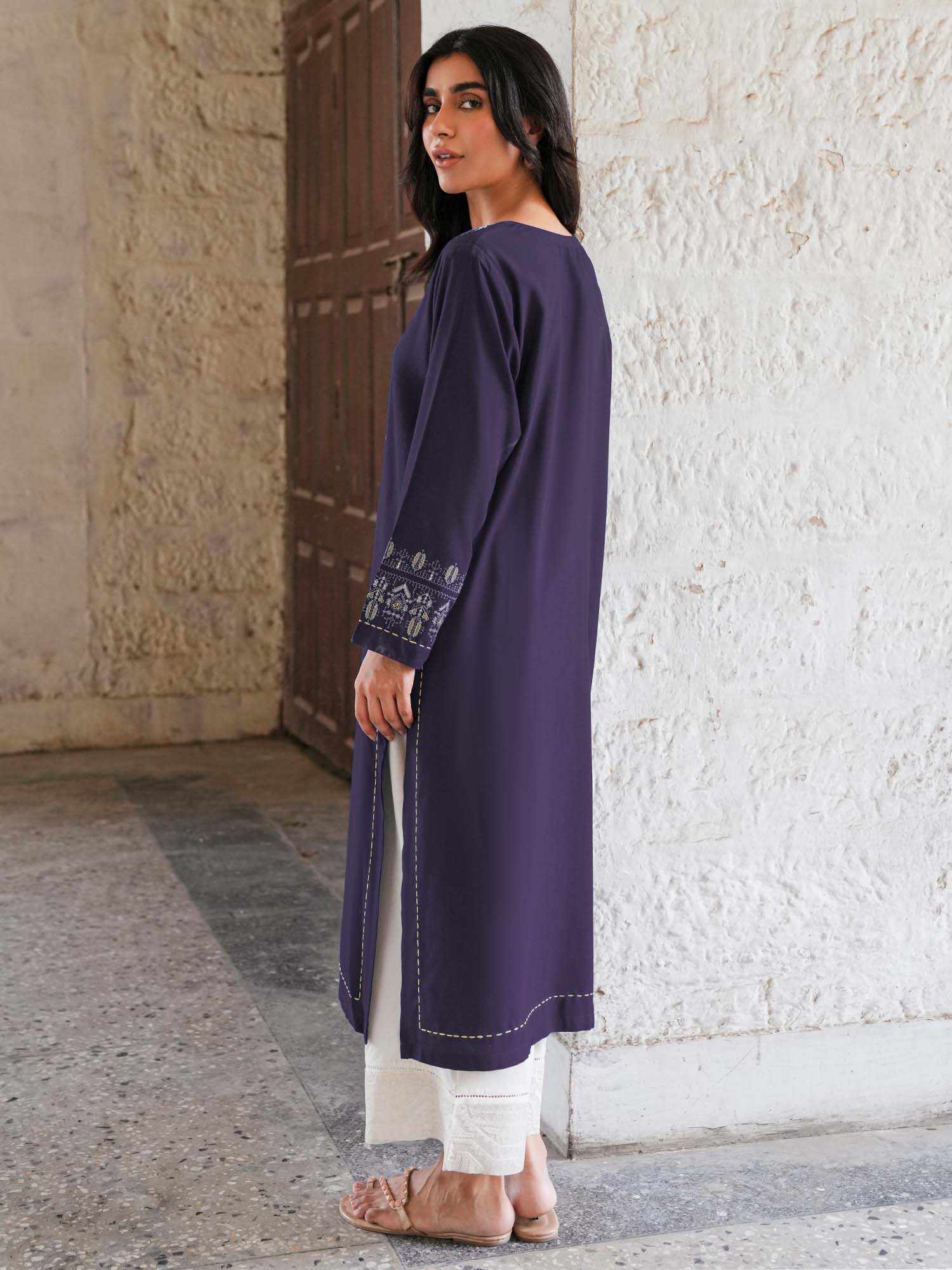 Embroidered Kurta