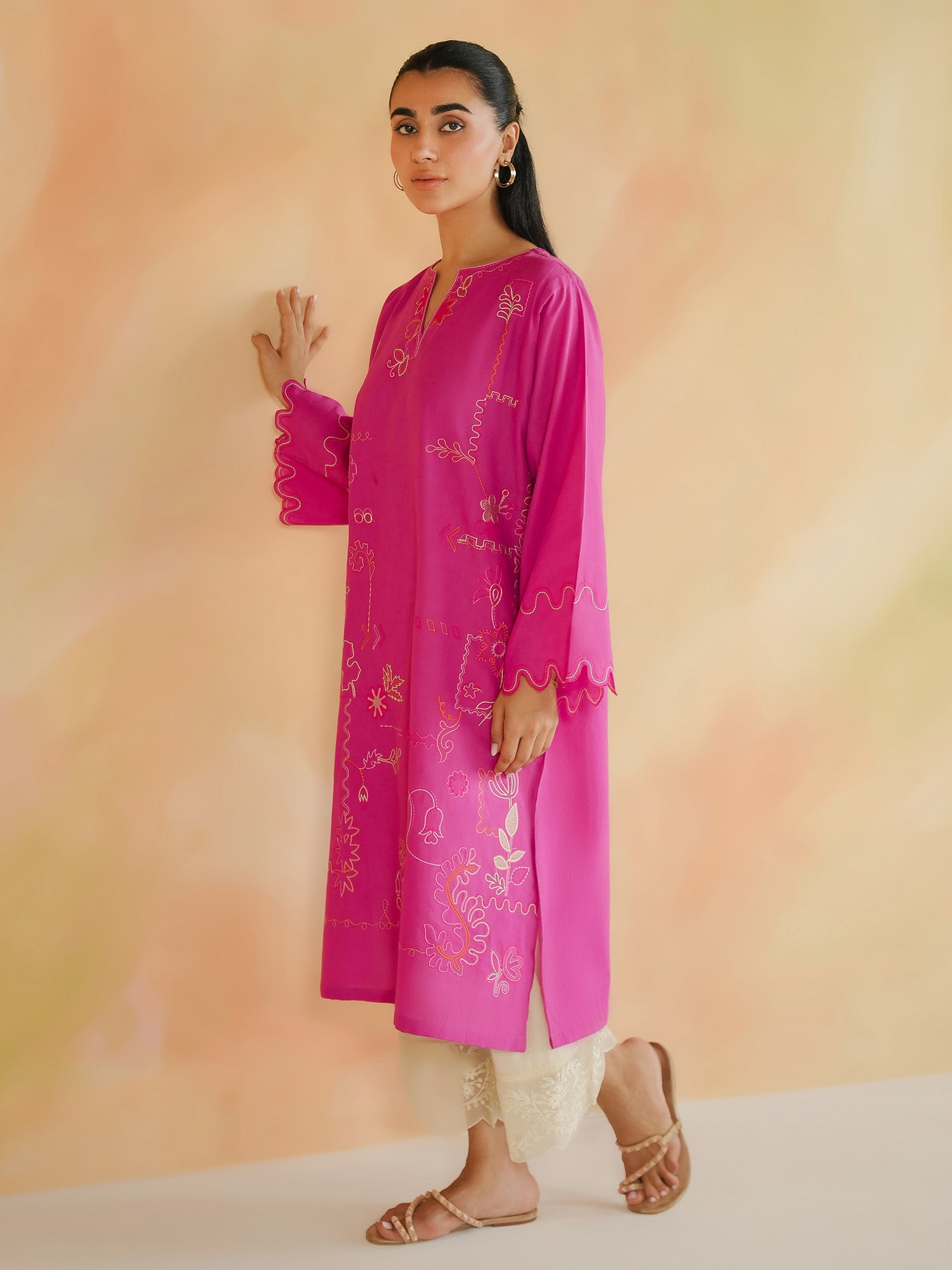 Embroidered Kurta