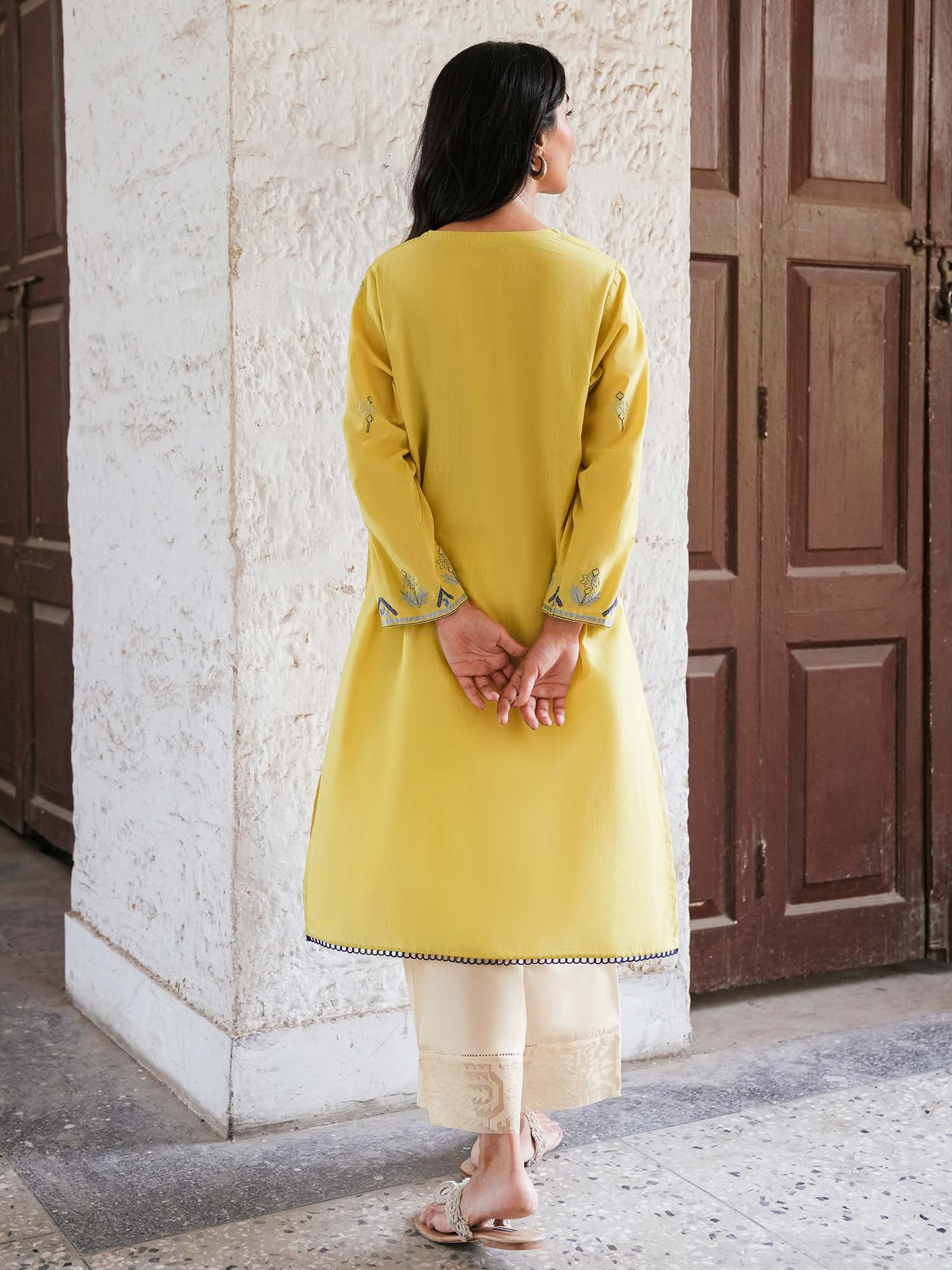 Embroidered Kurta