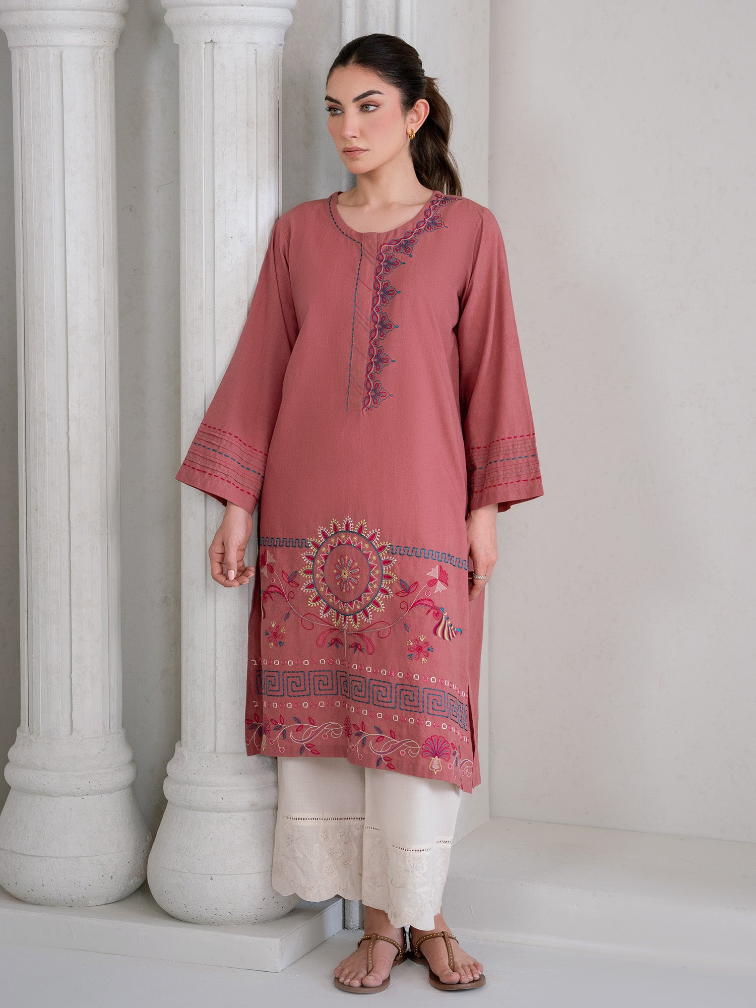 Embroidered Kurta
