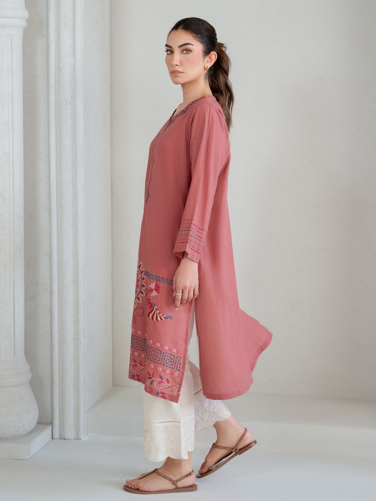 Embroidered Kurta